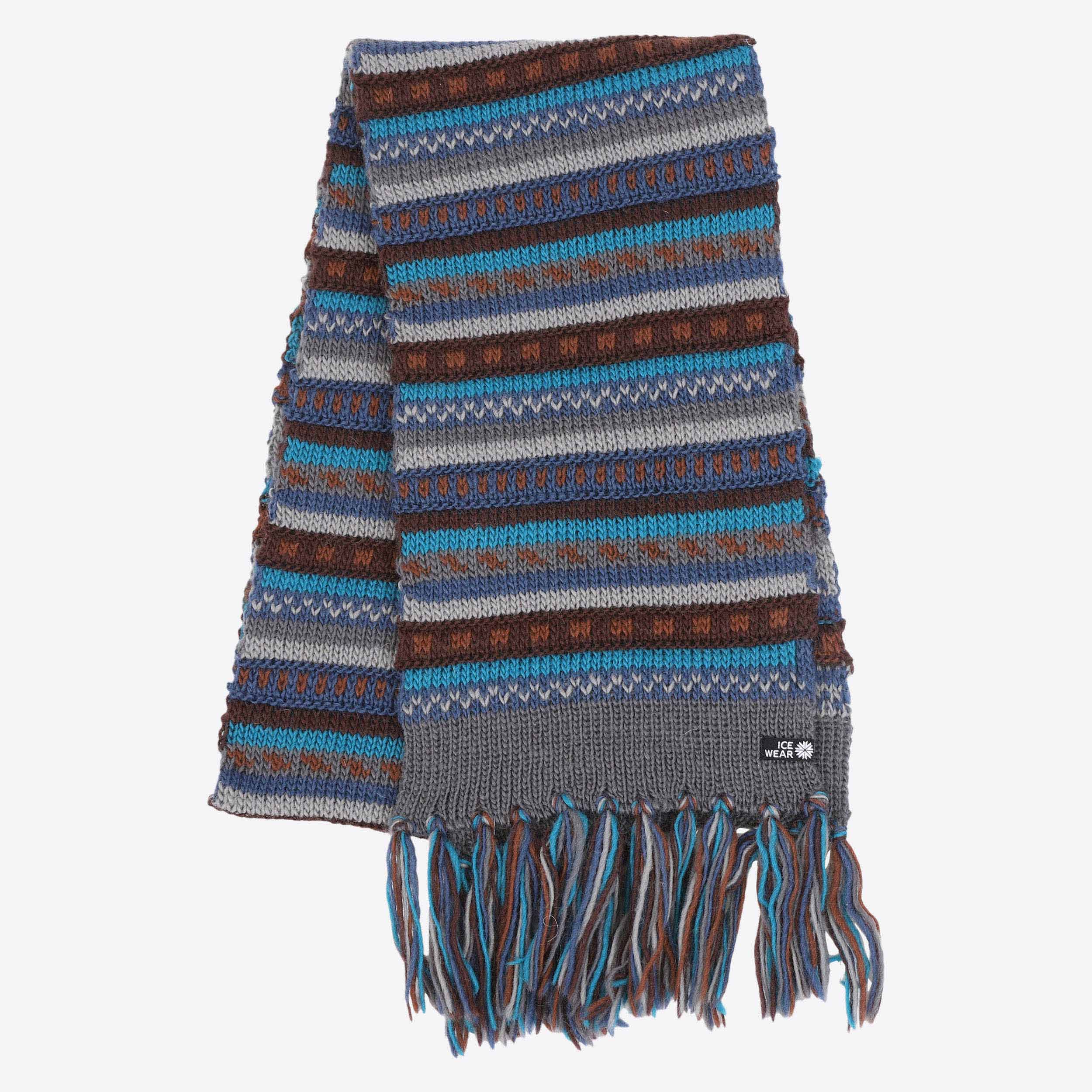 Magney écharpes en laine tricotée