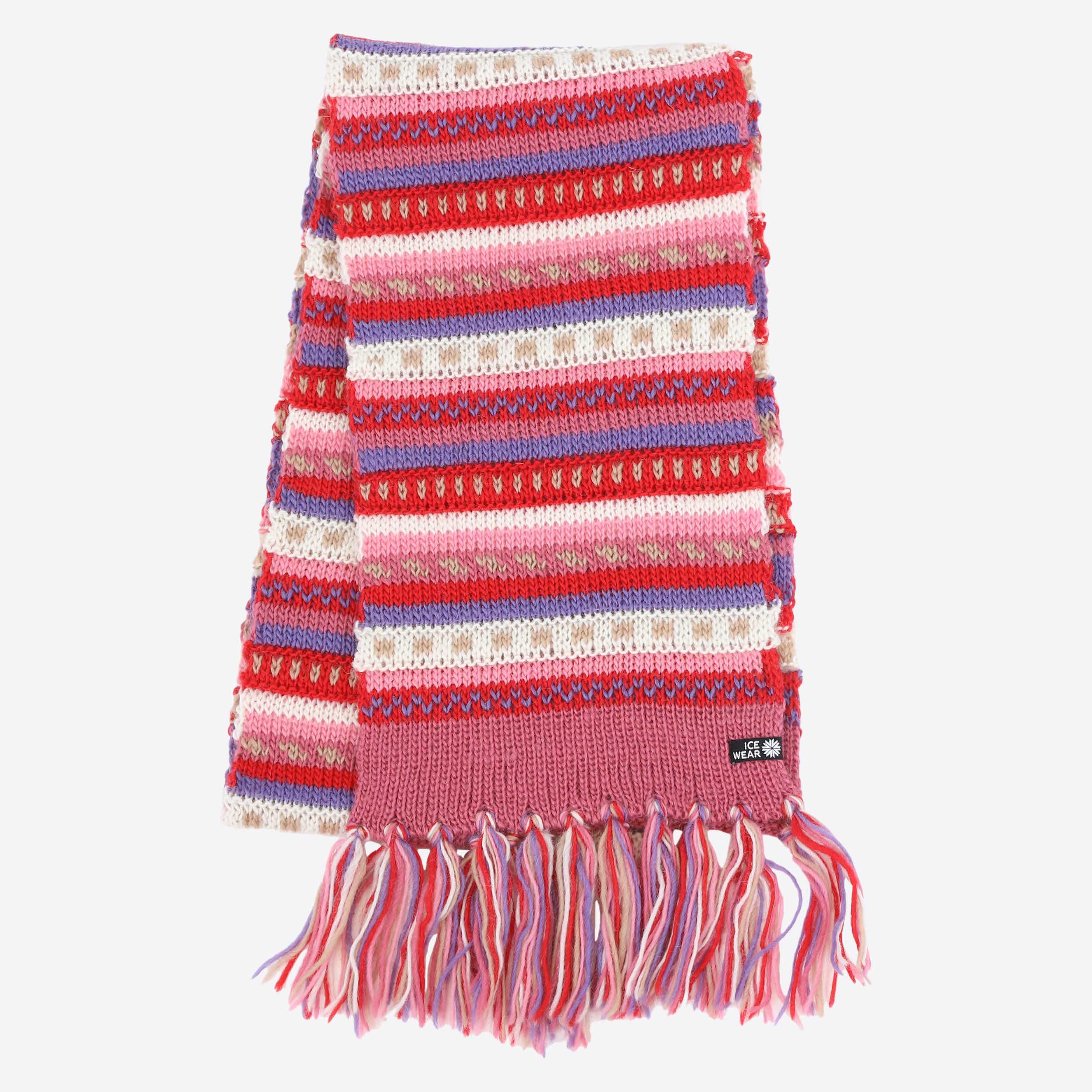 Magney écharpes en laine tricotée