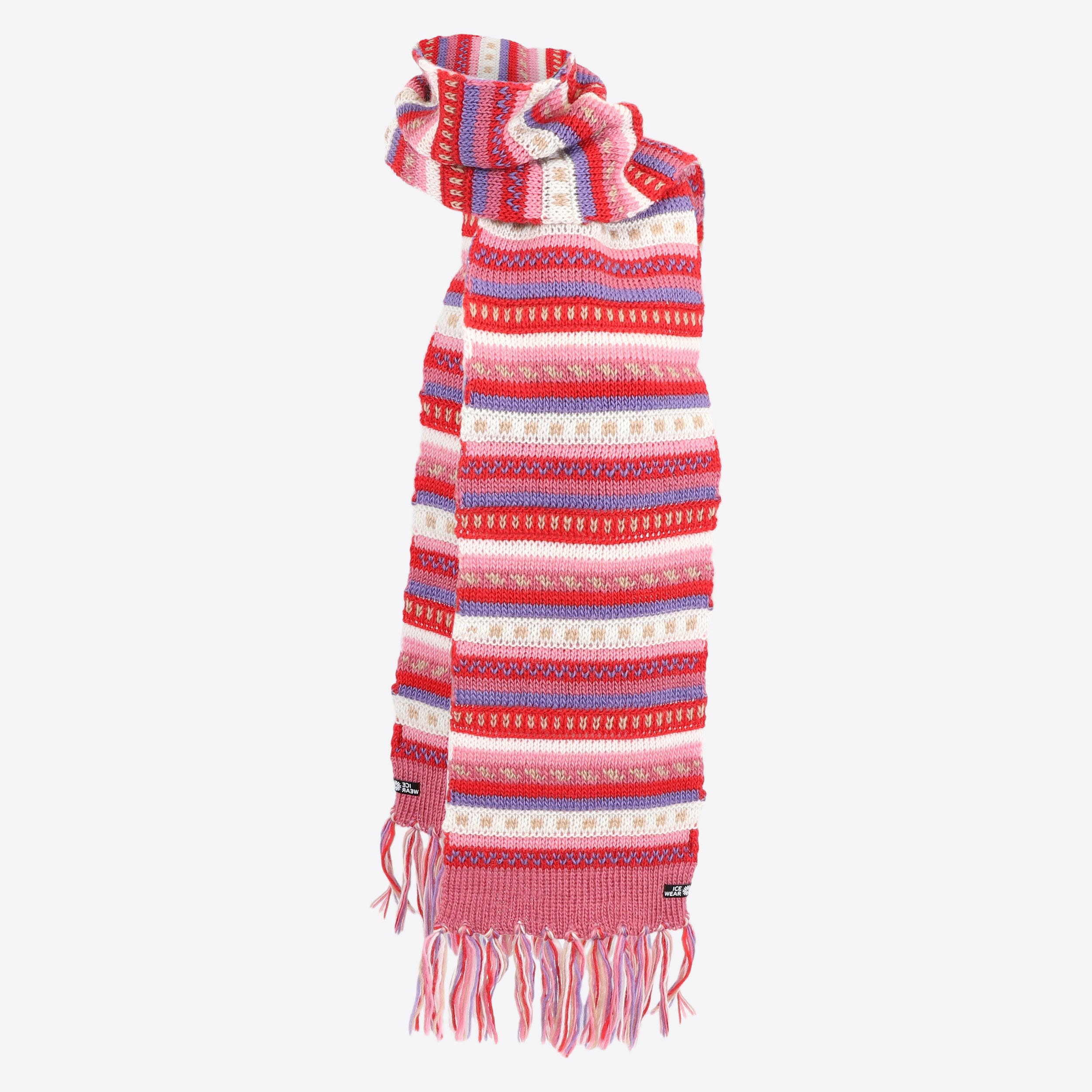 Magney écharpes en laine tricotée