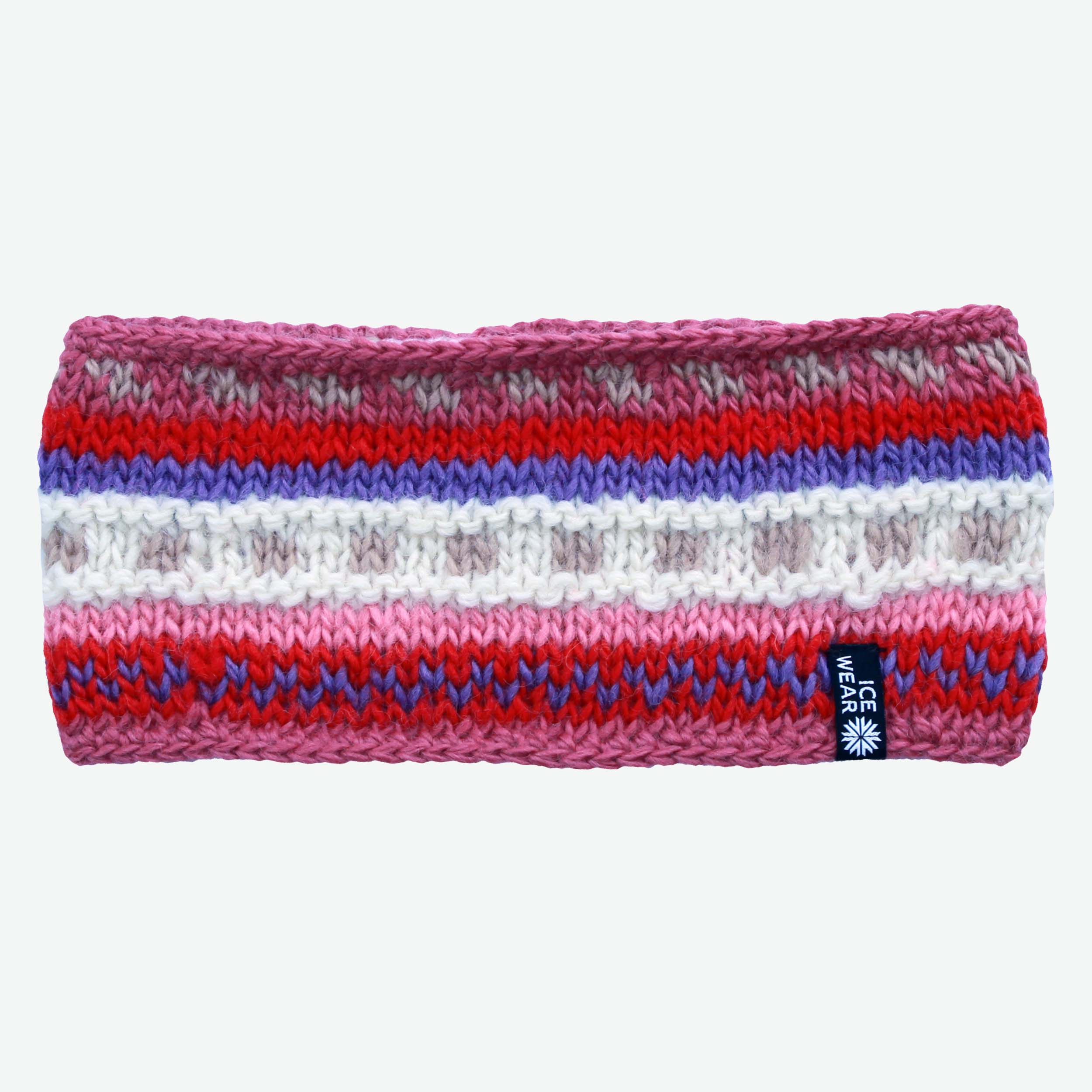 Magney Bandeau en laine tricoté main