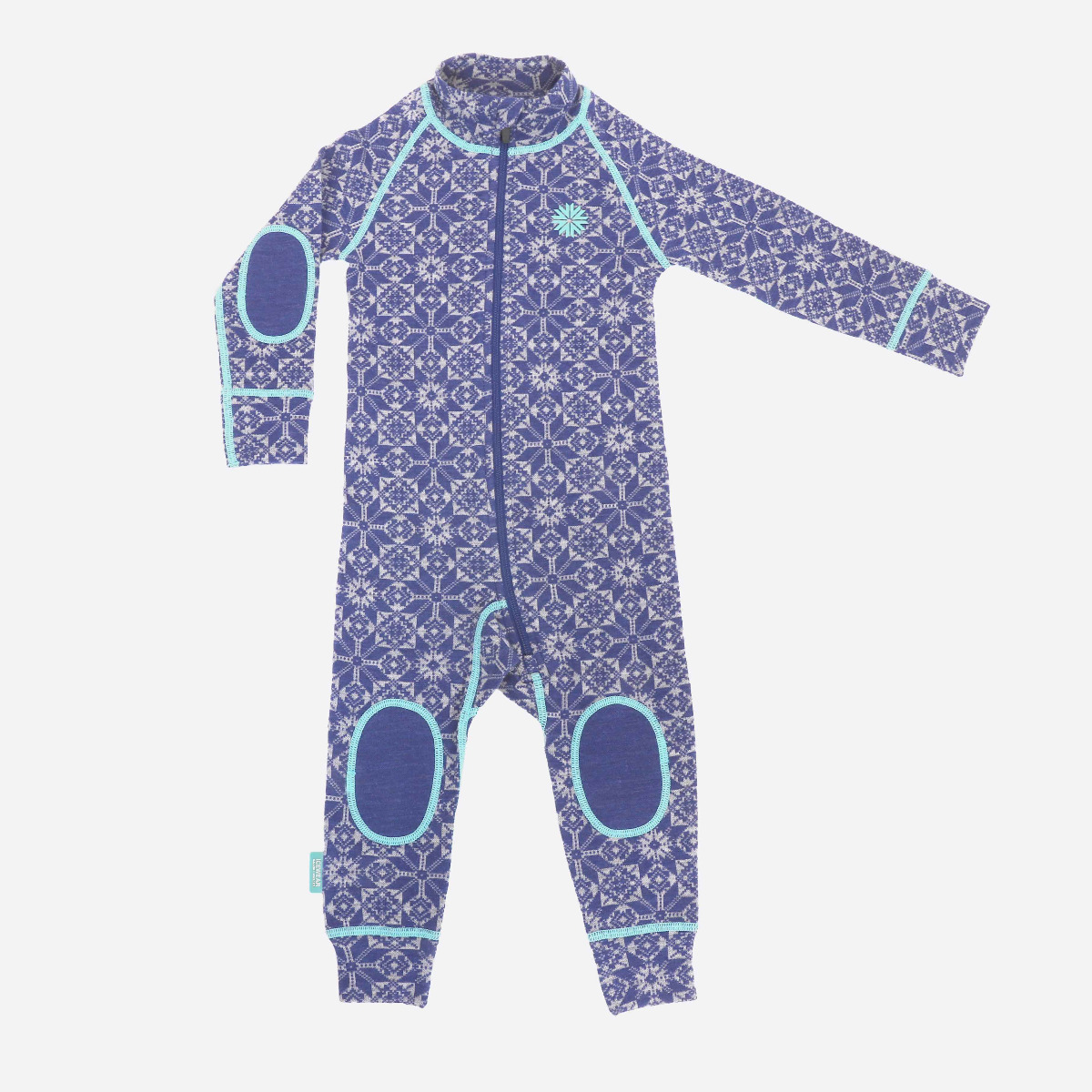 Hvítanes kids merino wool overall  