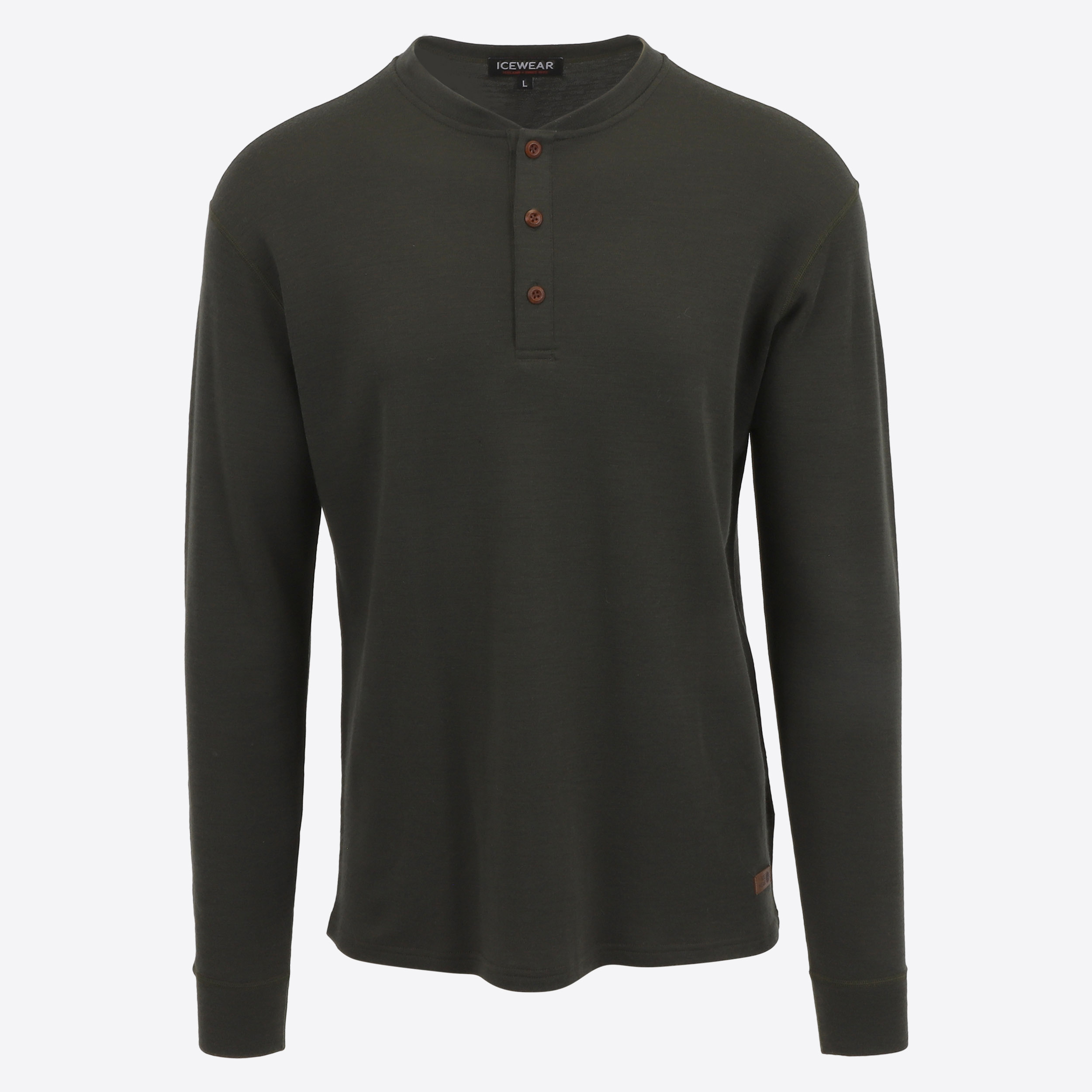 Skóganes langarmshirt aus merino