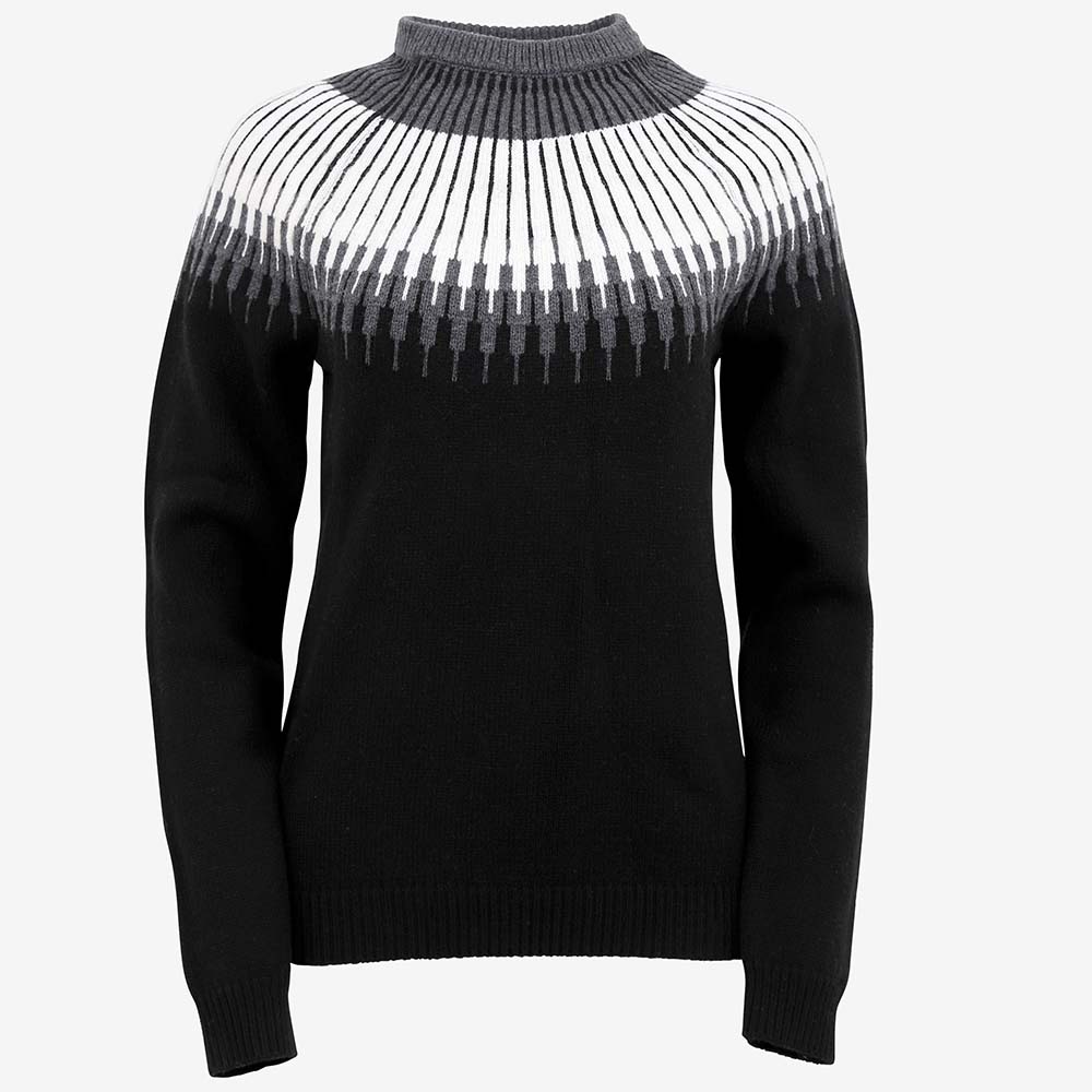 Wollpullover Minna mit nordischem Muster