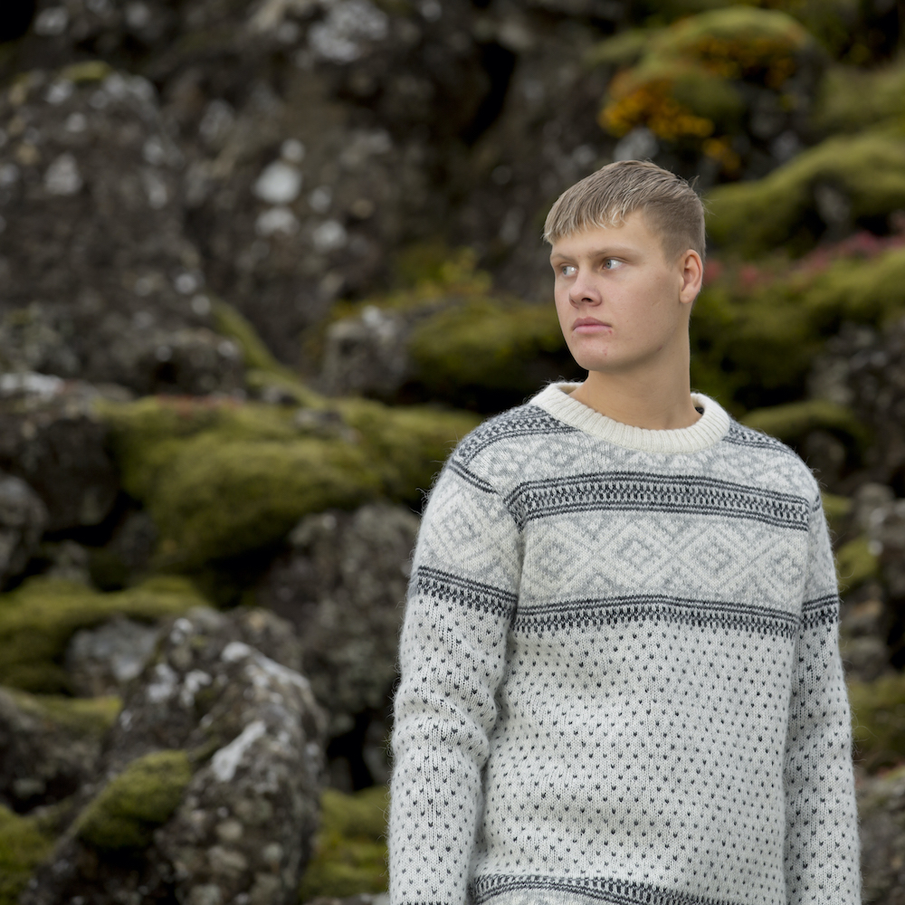 Pétur Icelandic sheep´s wool sweater