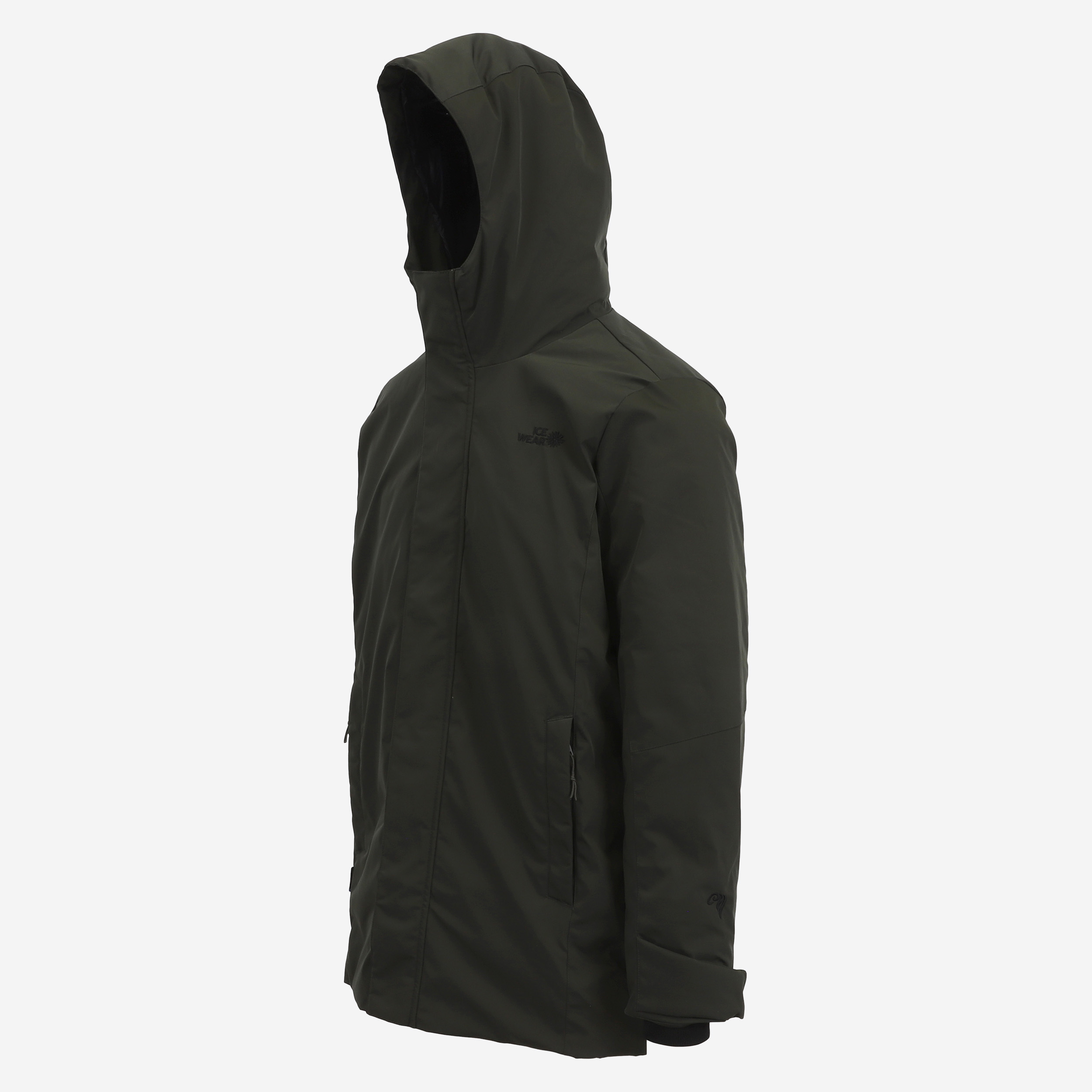 Reykjavik winter coat Icelandic wool padding  