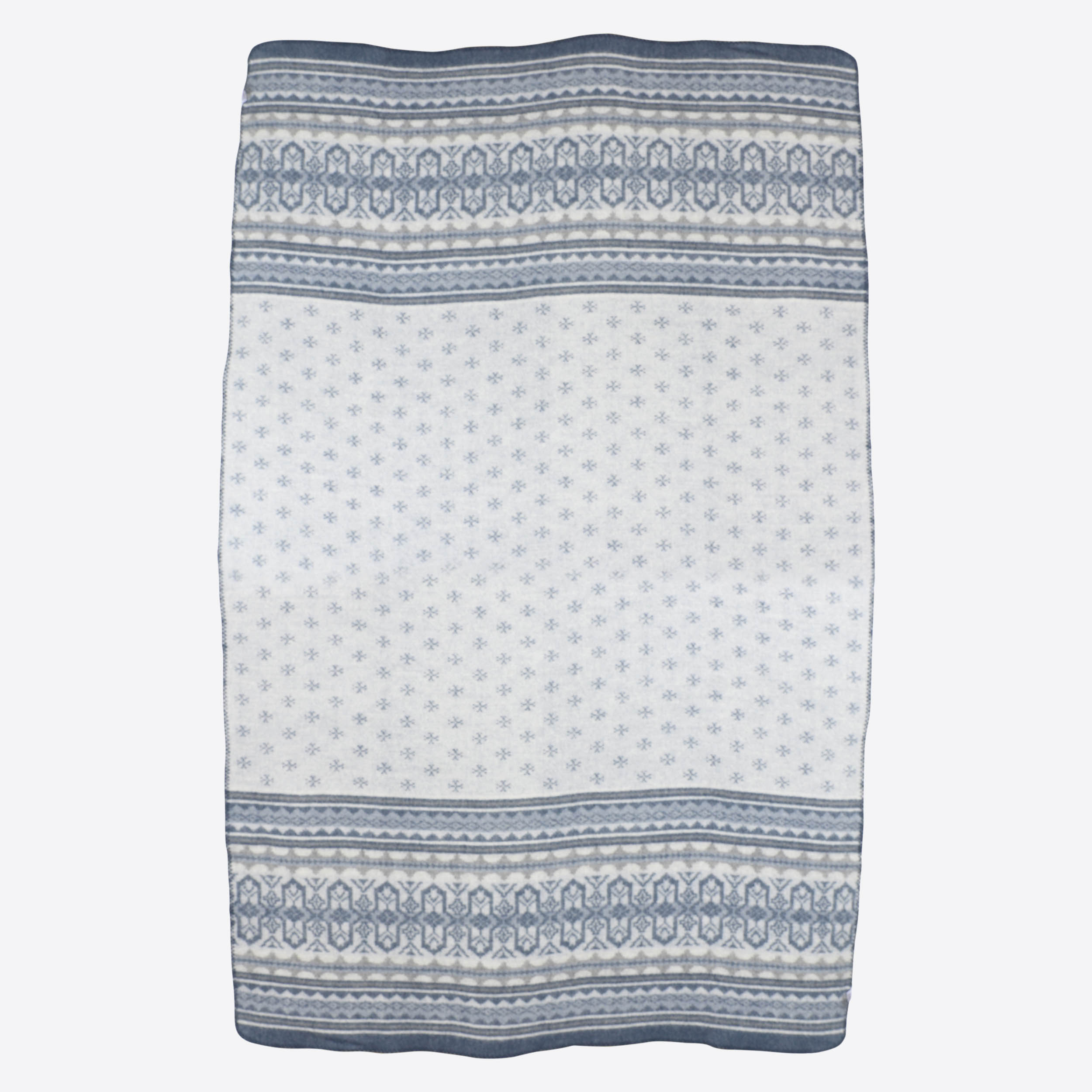 Sigurrós ullarteppi með skandinavísku mynstri