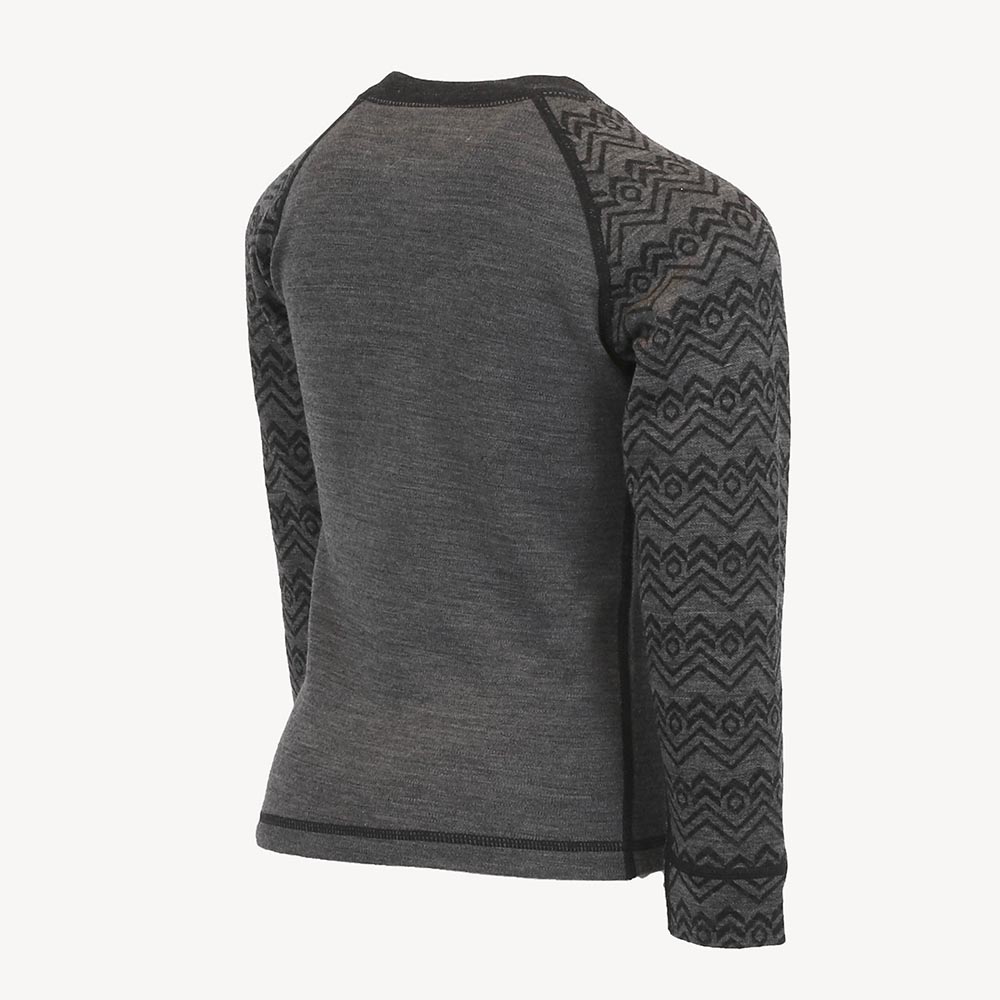 STRAUMNES merino barna-ullarpeysa