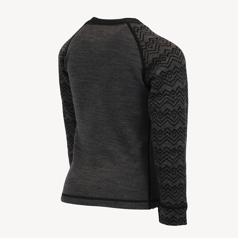 STRAUMNES merino barna-ullarpeysa