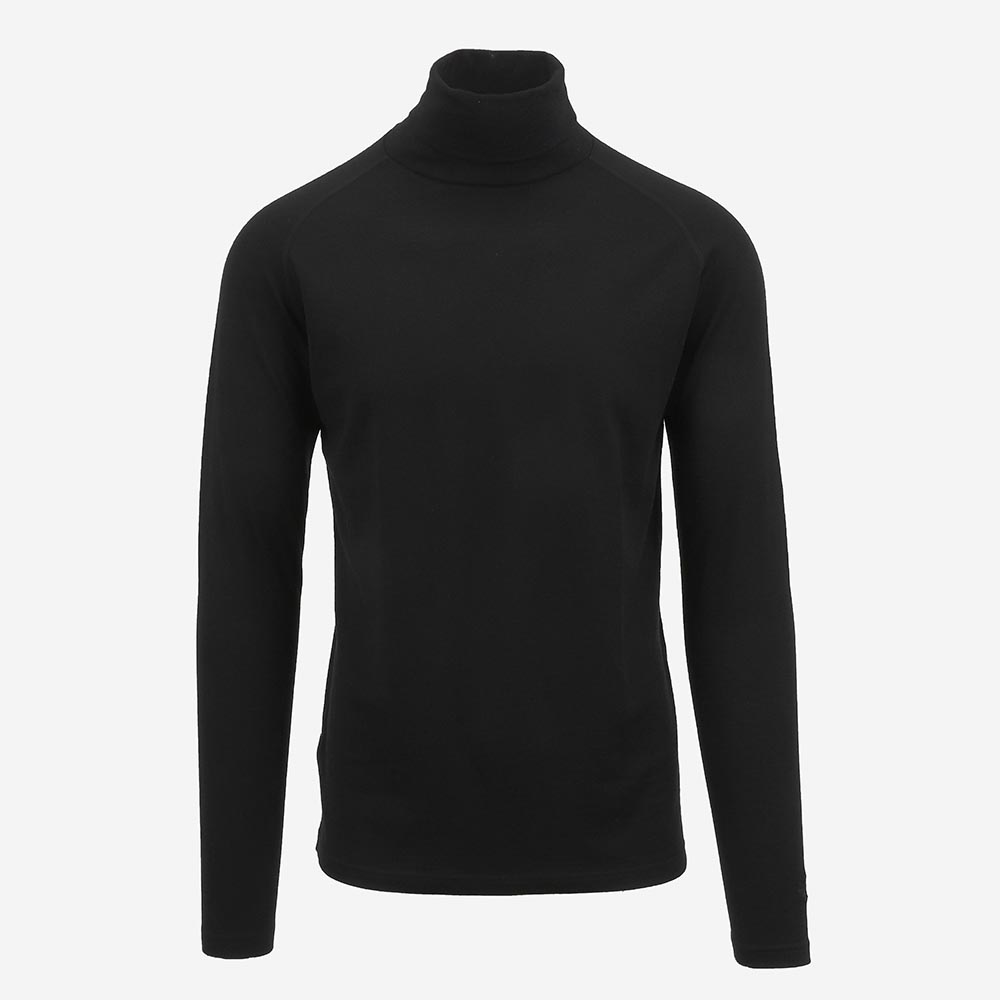 Svartanes Herren-Rollkragenpullover aus Merinowolle 