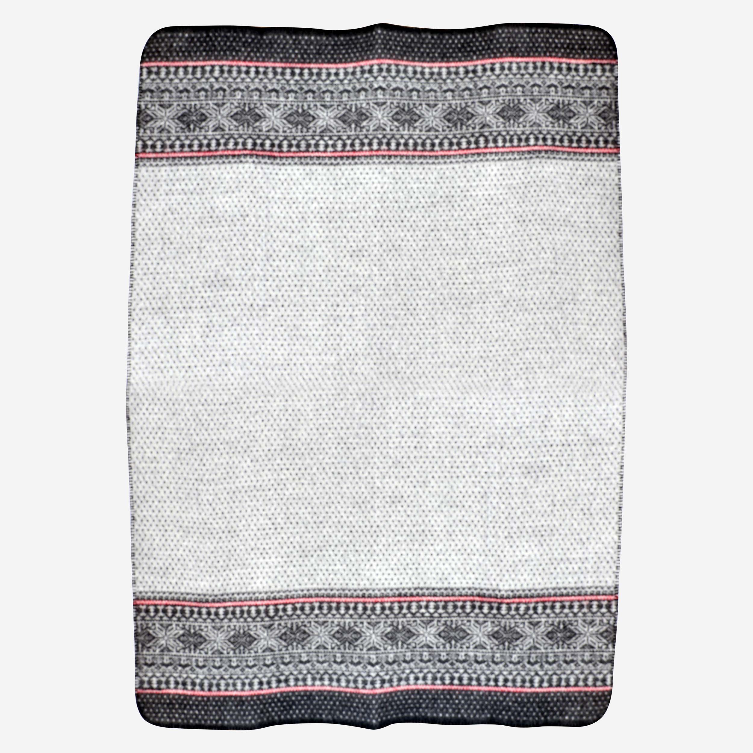 Þyrnirós Scandinavian design wool blanket 