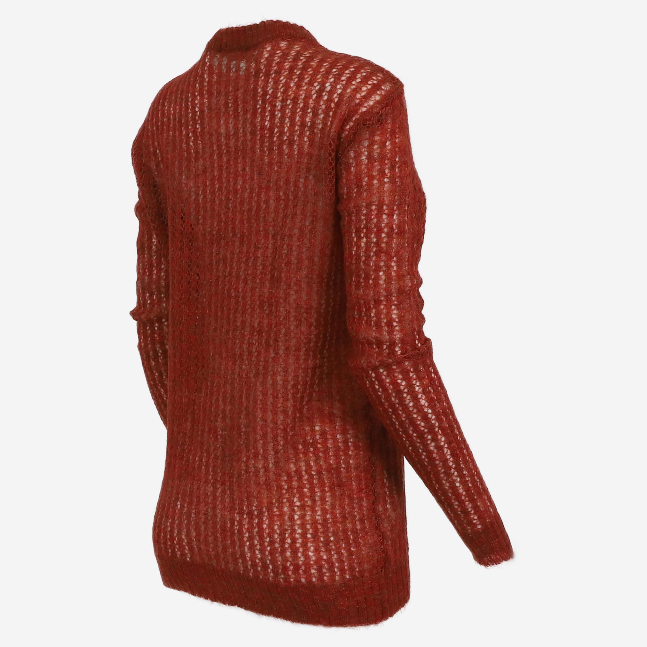 Túnmóar knitted lace long sweater