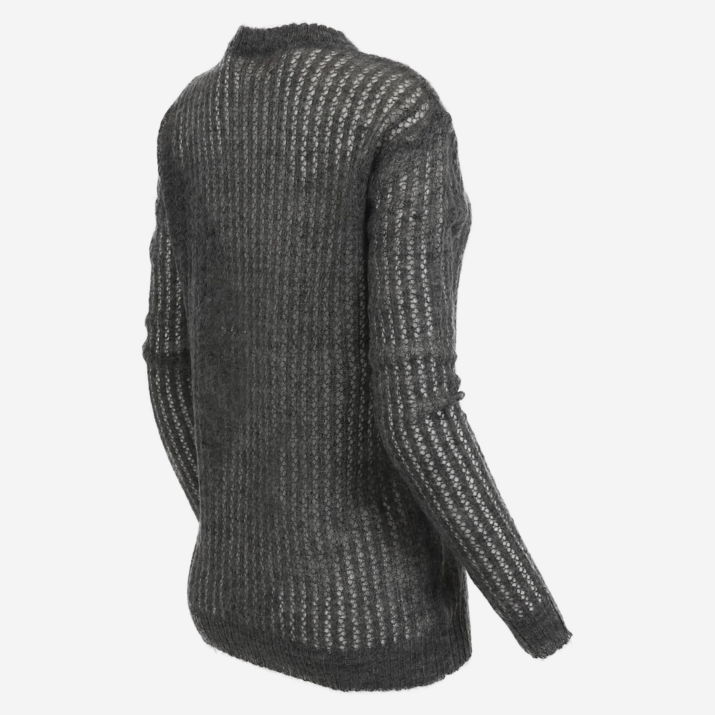 Túnmóar Pull en Mailles Légèrement Transparentes