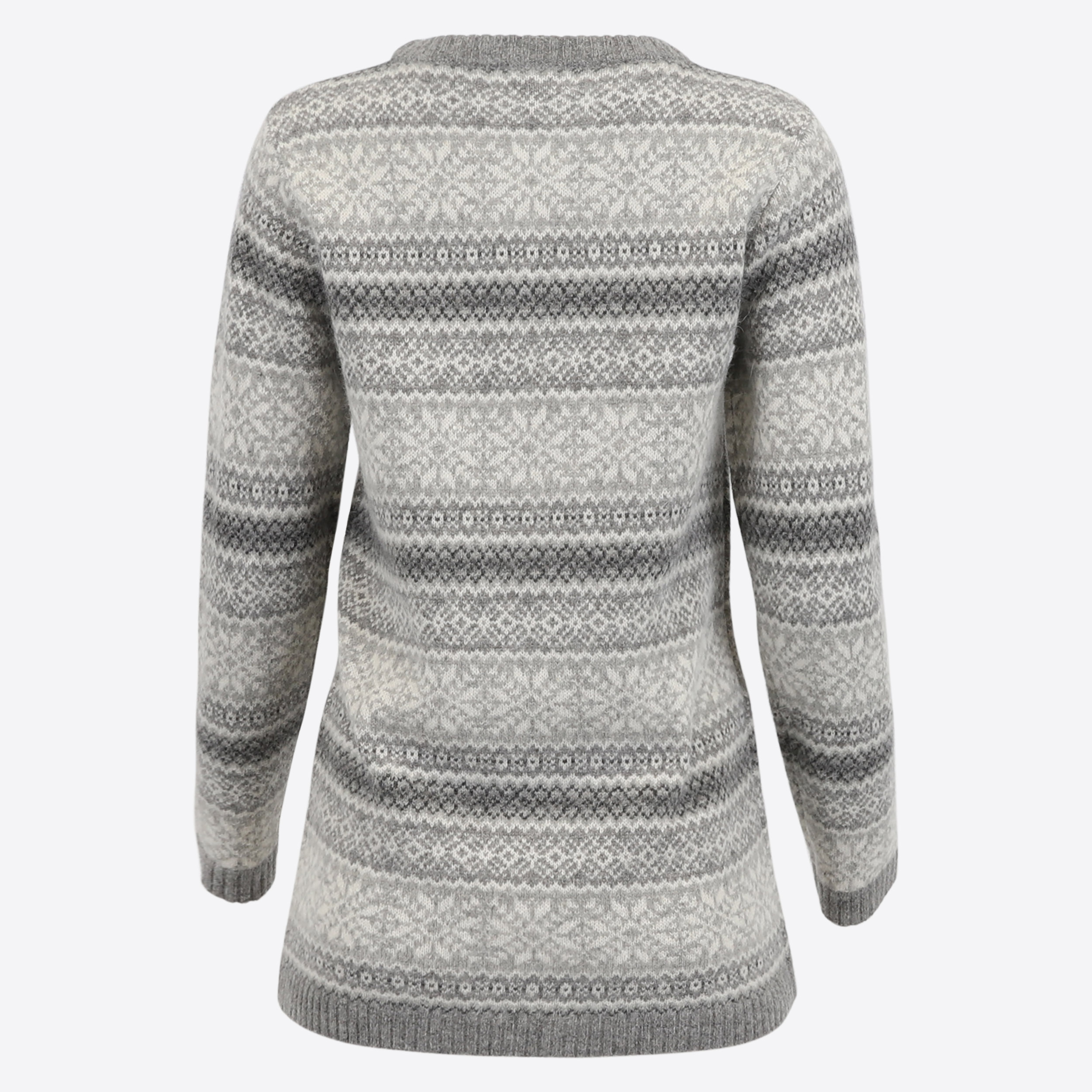 Urður women's long wool sweater