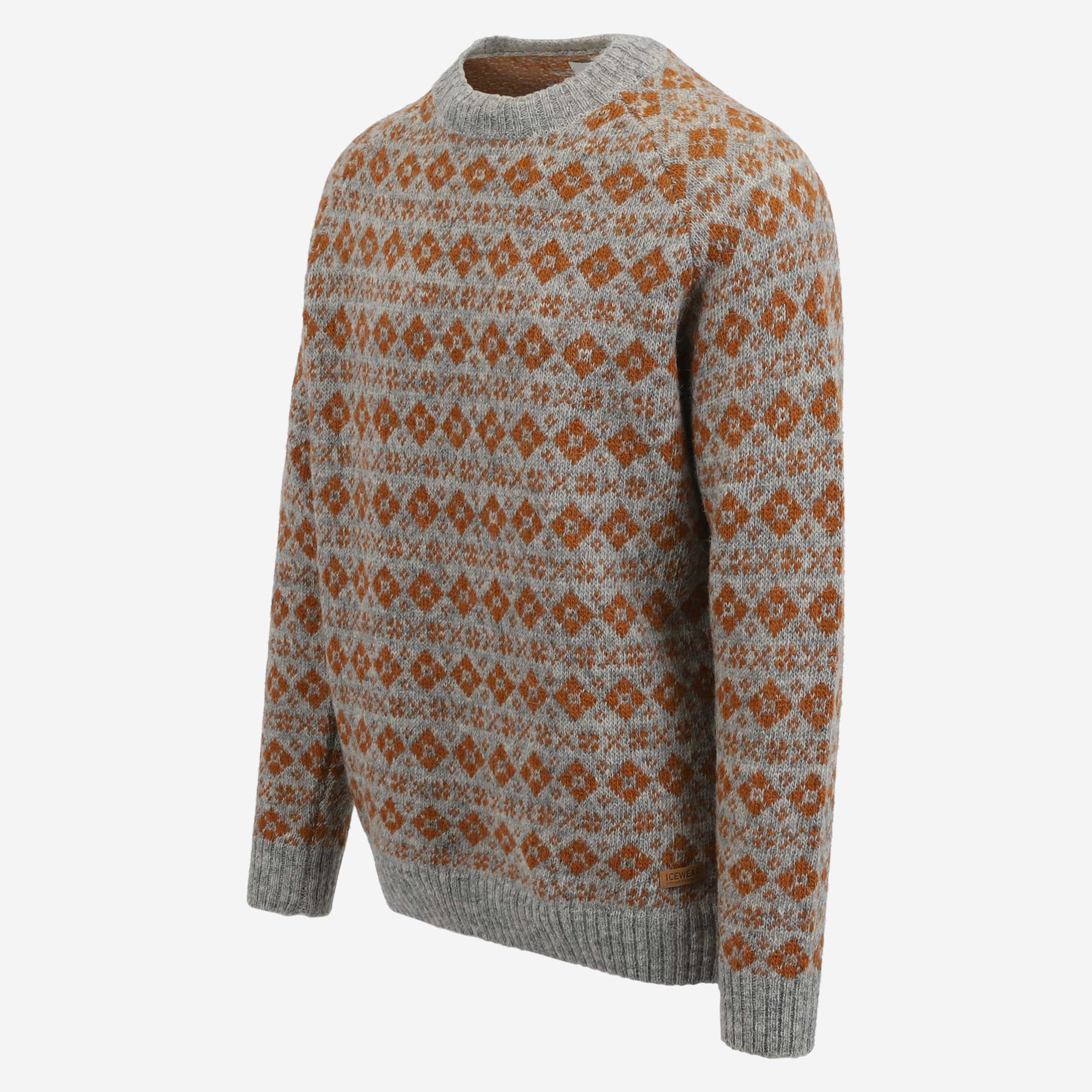 Vaglaskógur wool sweater diamant  