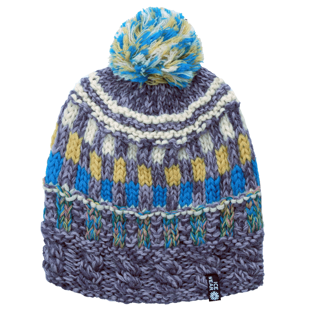 VALEY HANDGESTRICKTE WOLLMÜTZE