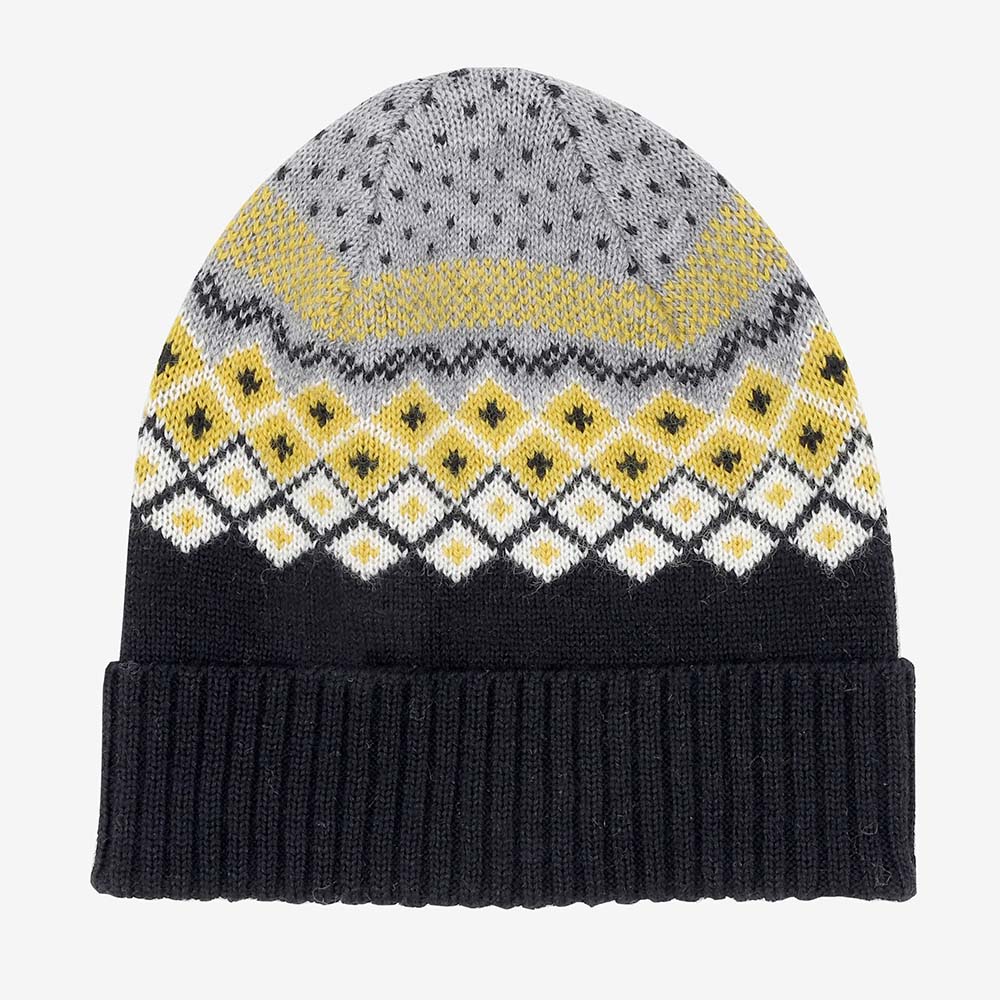 Viðar bonnet aux motifs nordiques