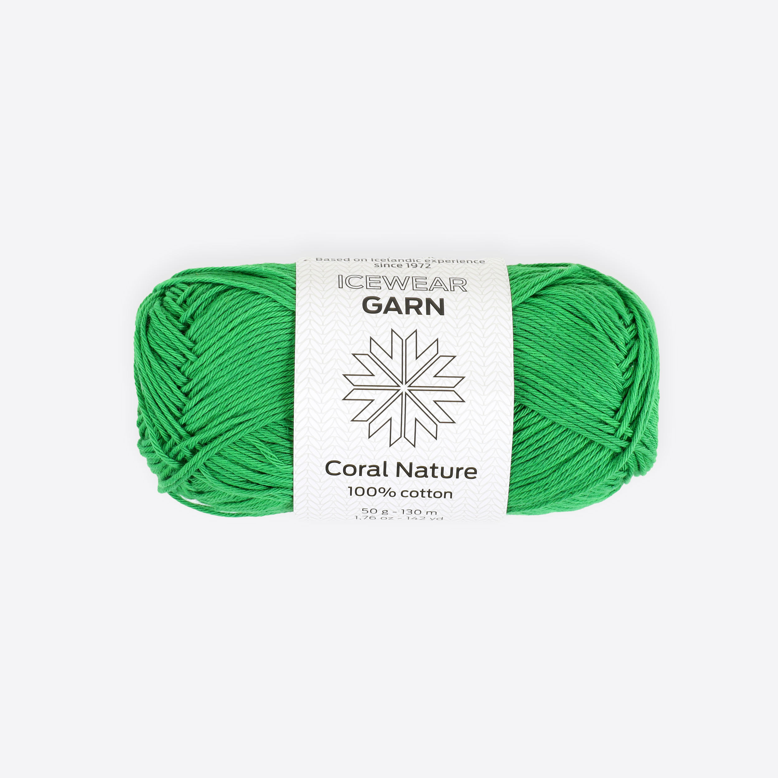 Coral-Nature cotton knitting yarn (Sport)