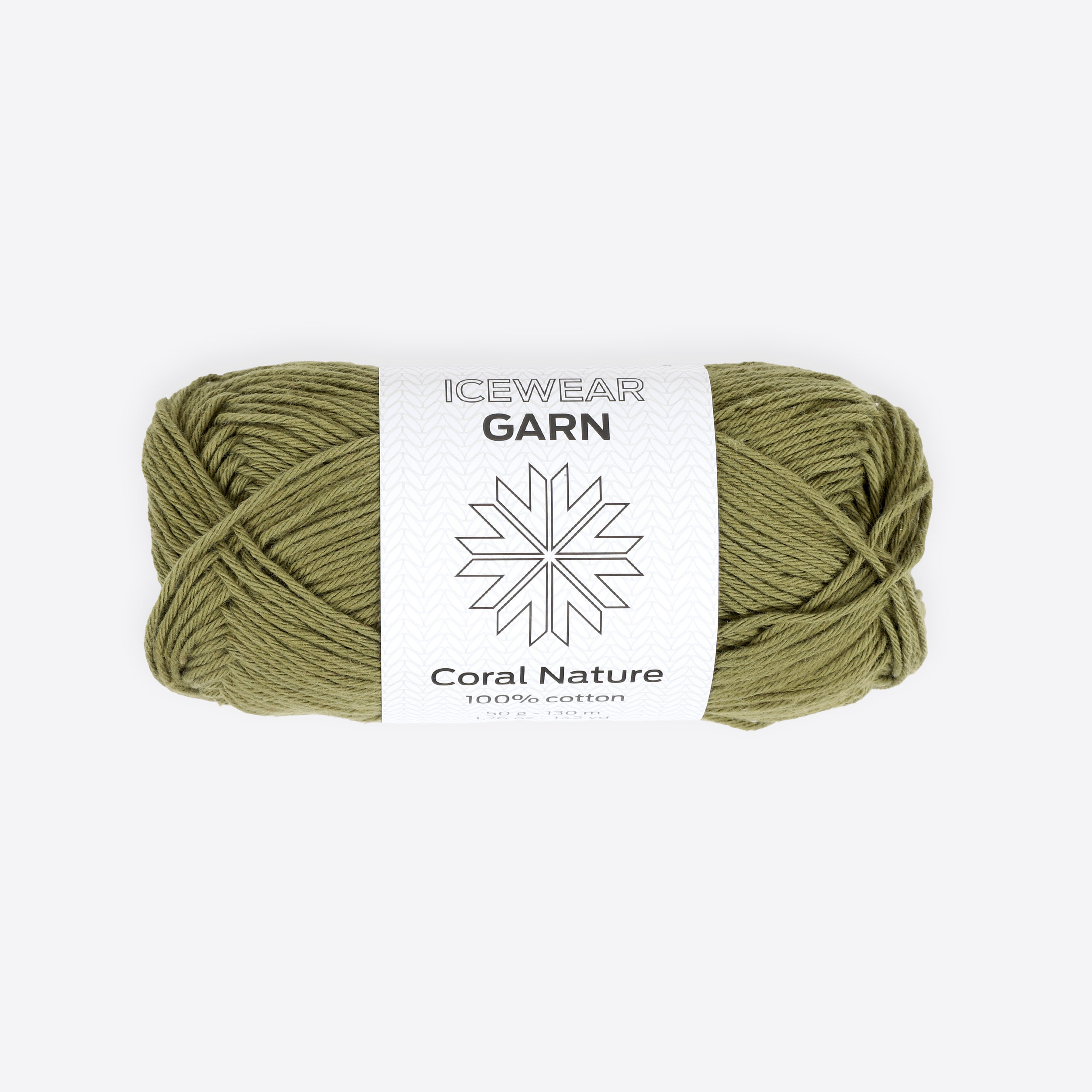 Coral-Nature cotton knitting yarn (Sport)