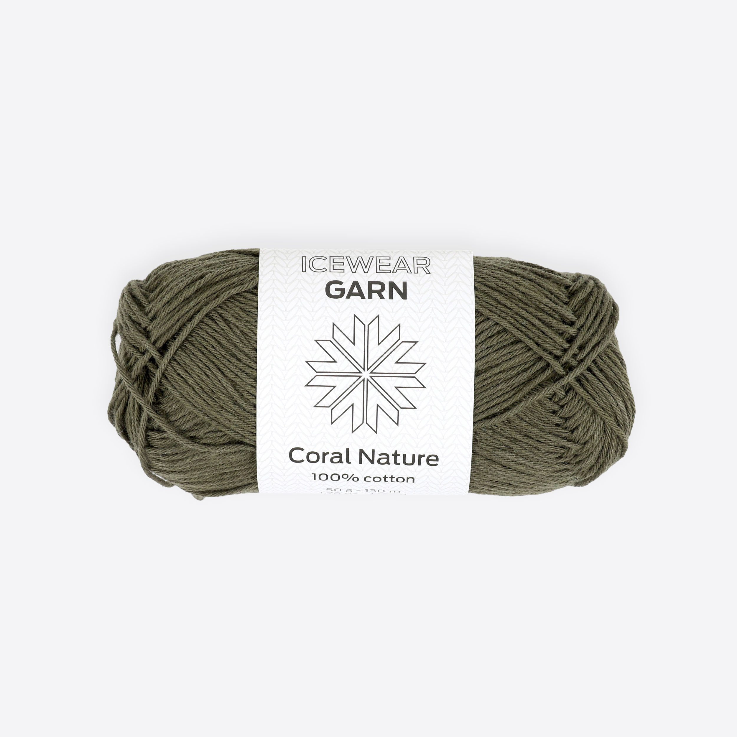 Coral-Nature cotton knitting yarn (Sport)