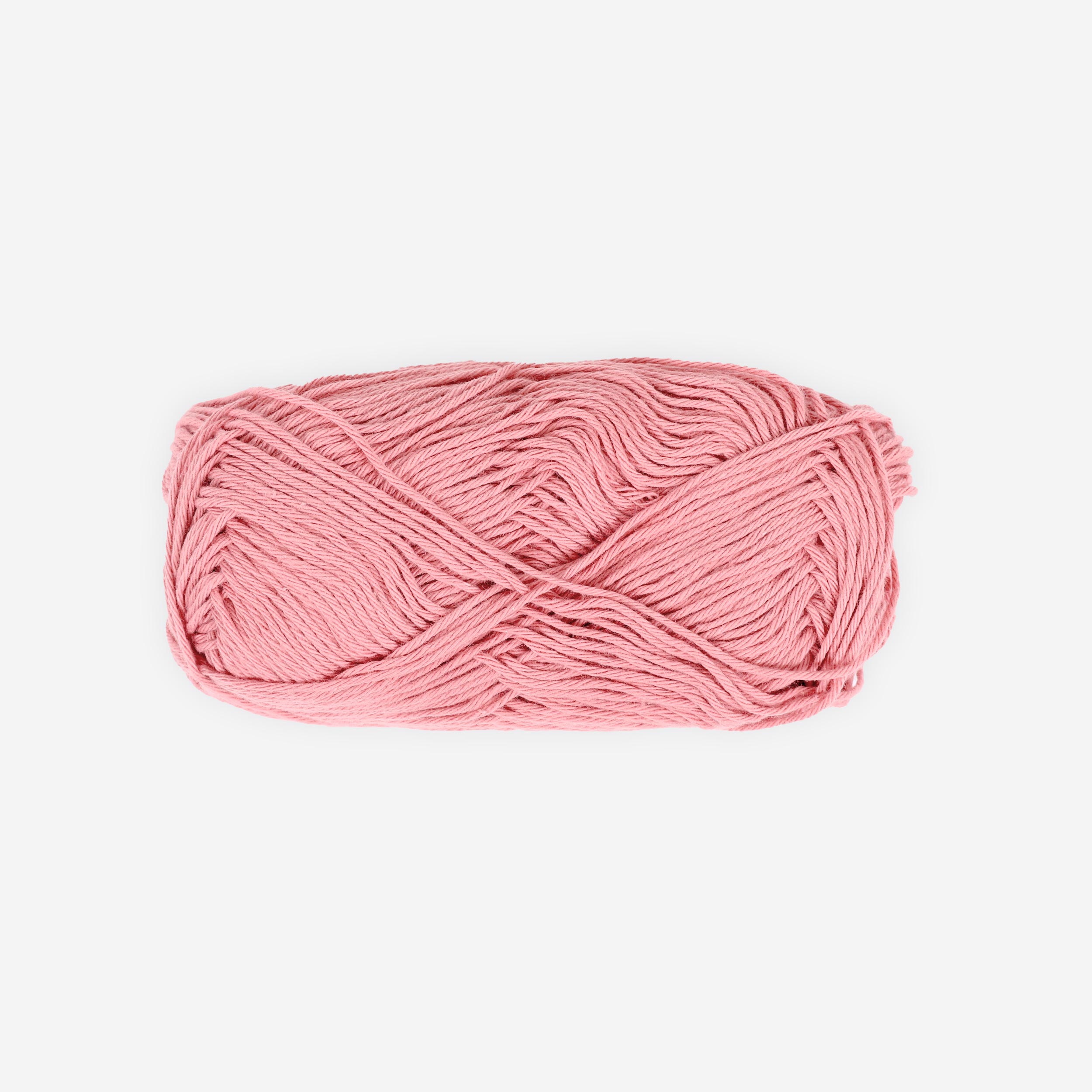 Coral-Nature cotton knitting yarn (Sport)