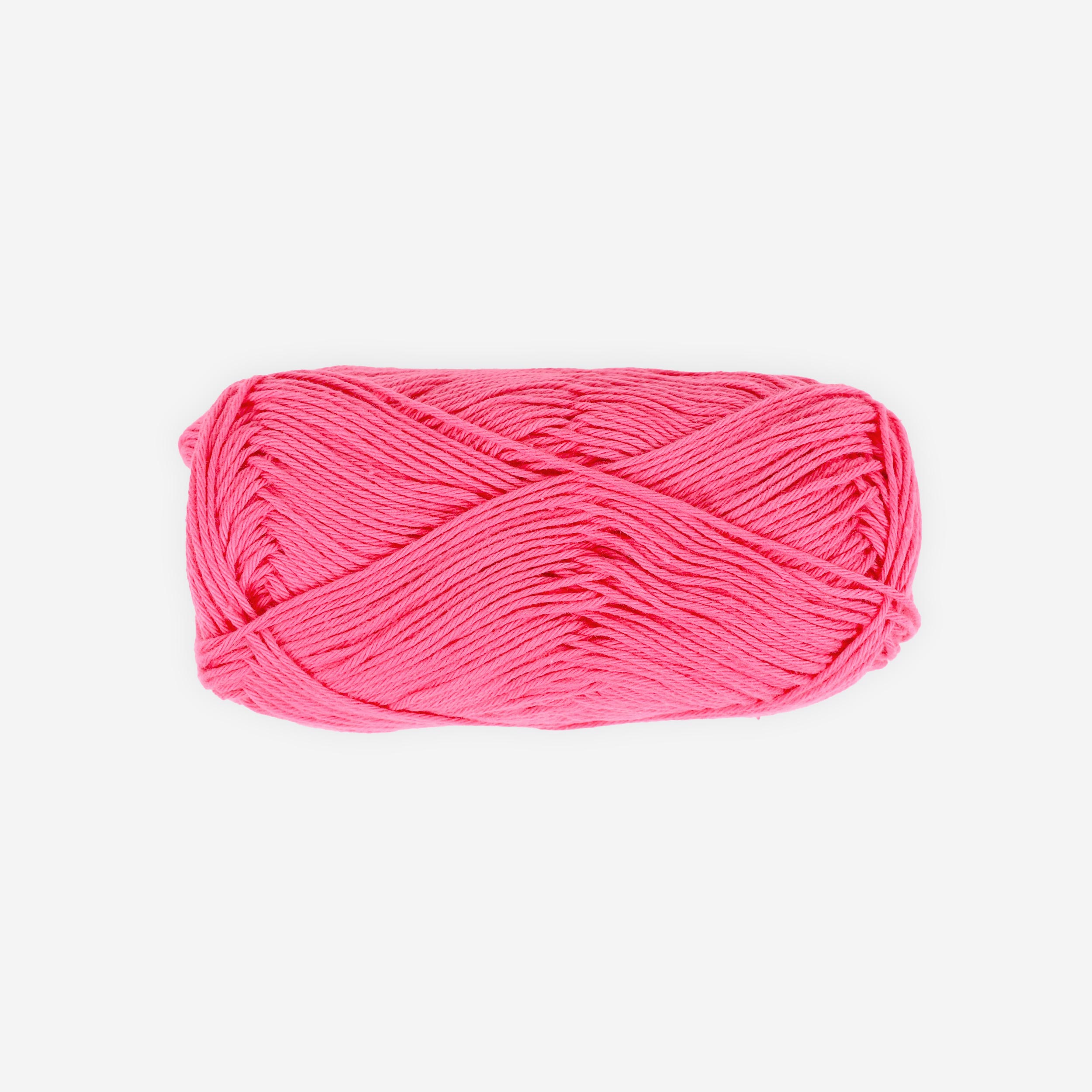 Coral-Nature cotton knitting yarn (Sport)