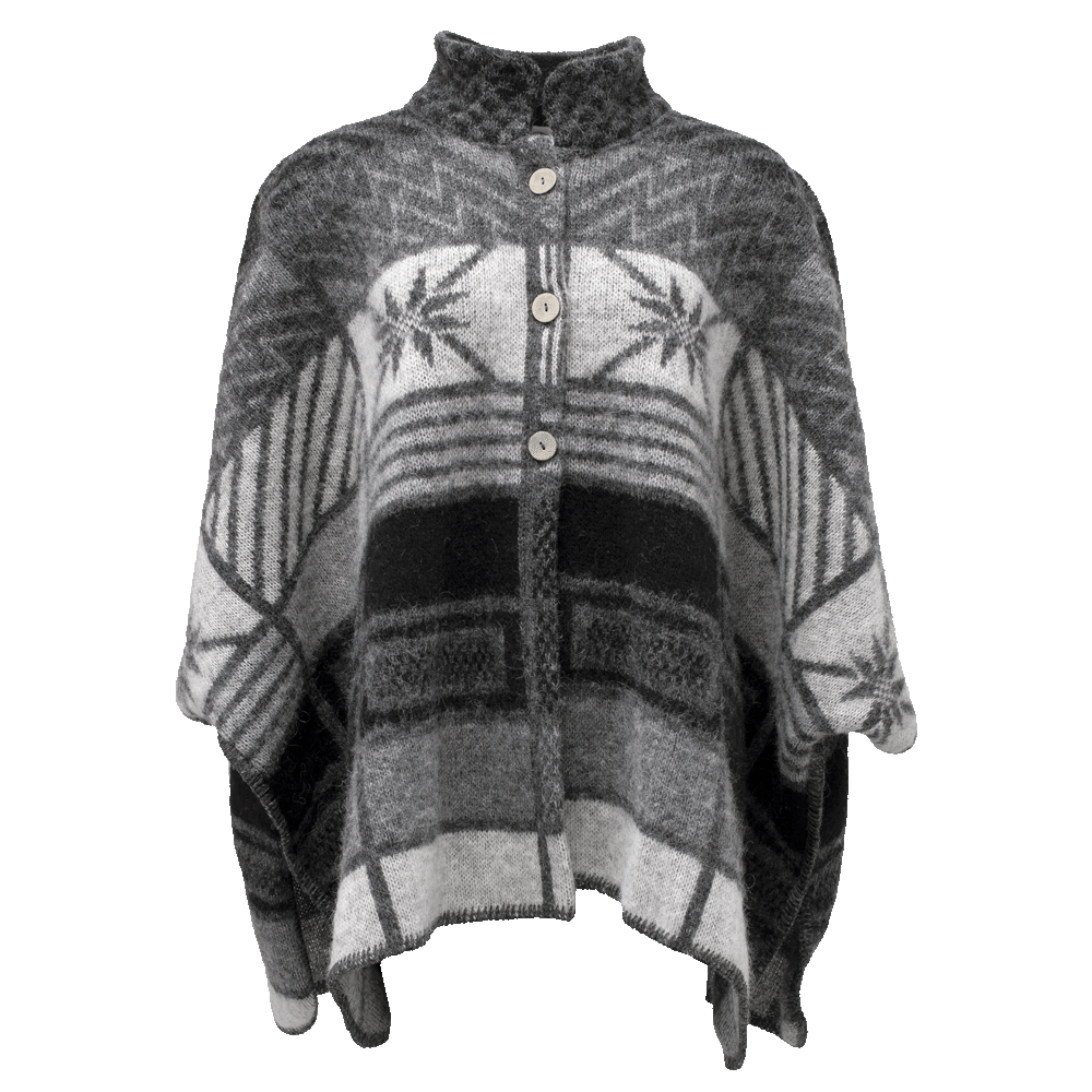 Ása Icelandic Wool Poncho