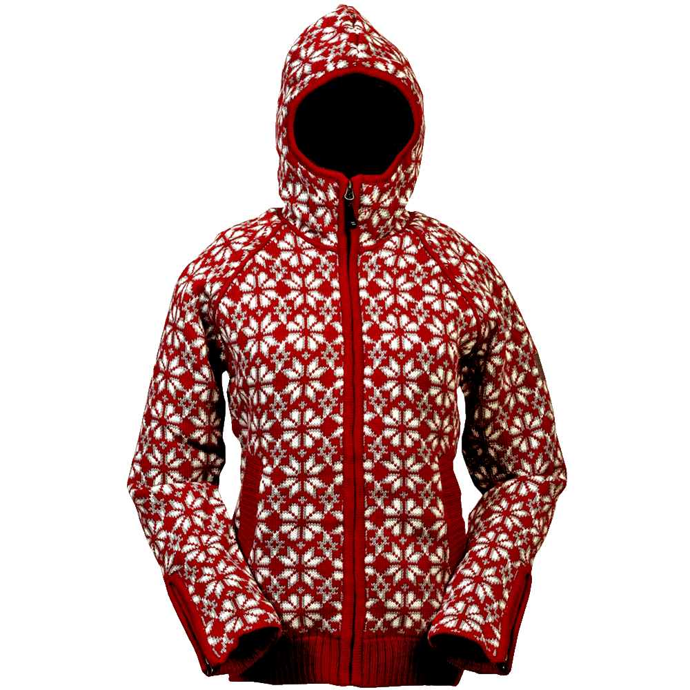 Helga Norwegian Lined Wool Sweater