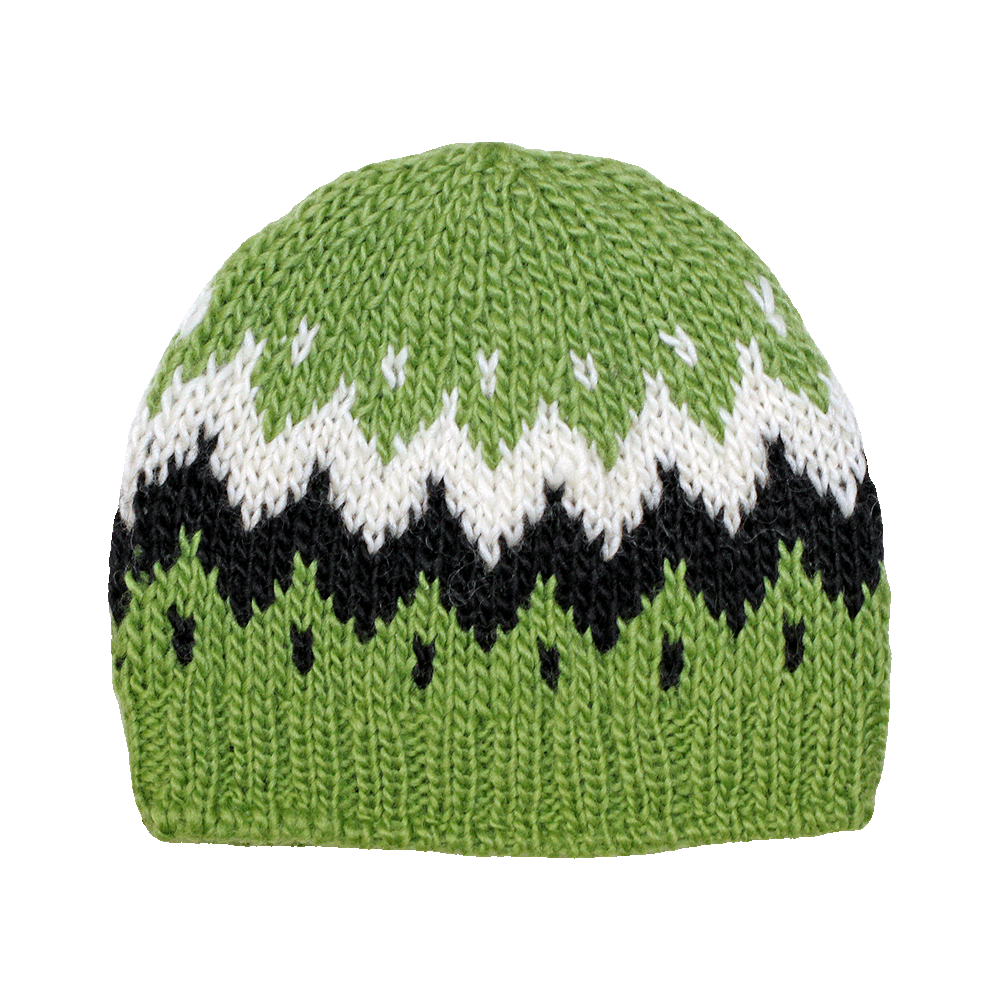 VÍK手工针织羊毛帽