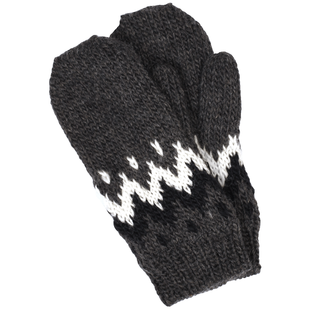 Vík handgestrickte Fäustlinge für Damen