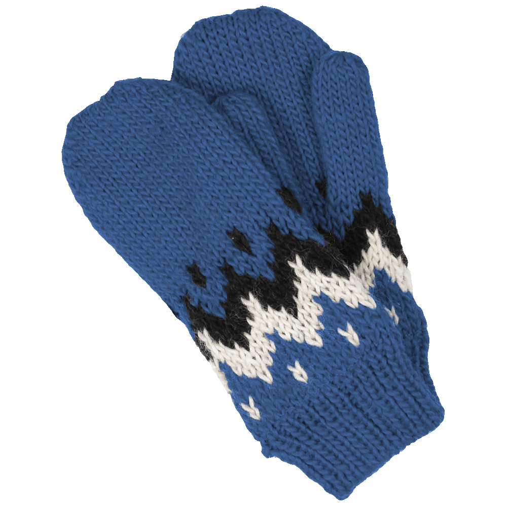 Vík hand knitted mens mittens