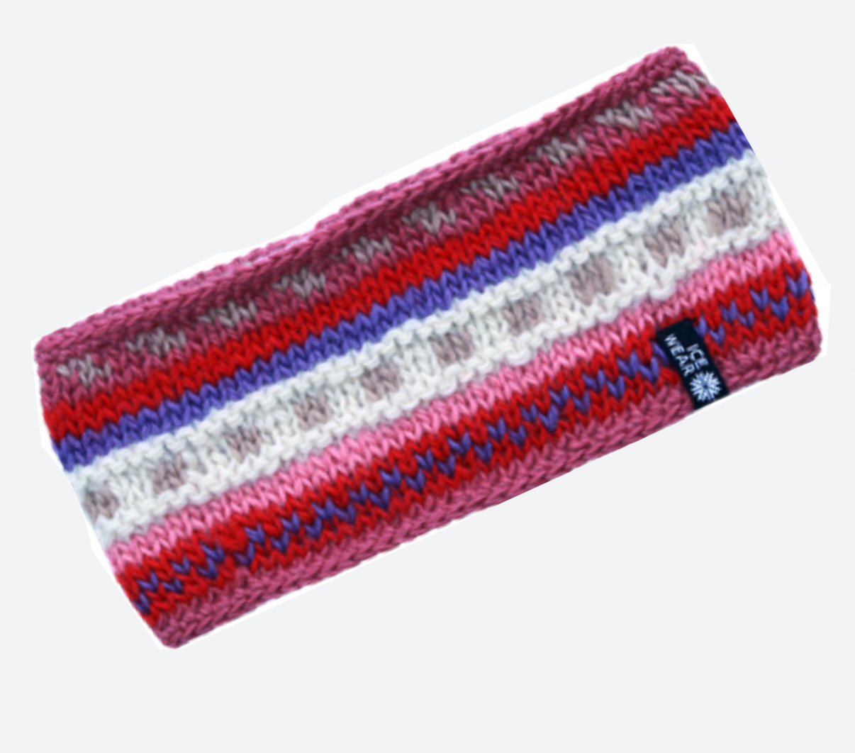 Magney Bandeau en laine tricoté main