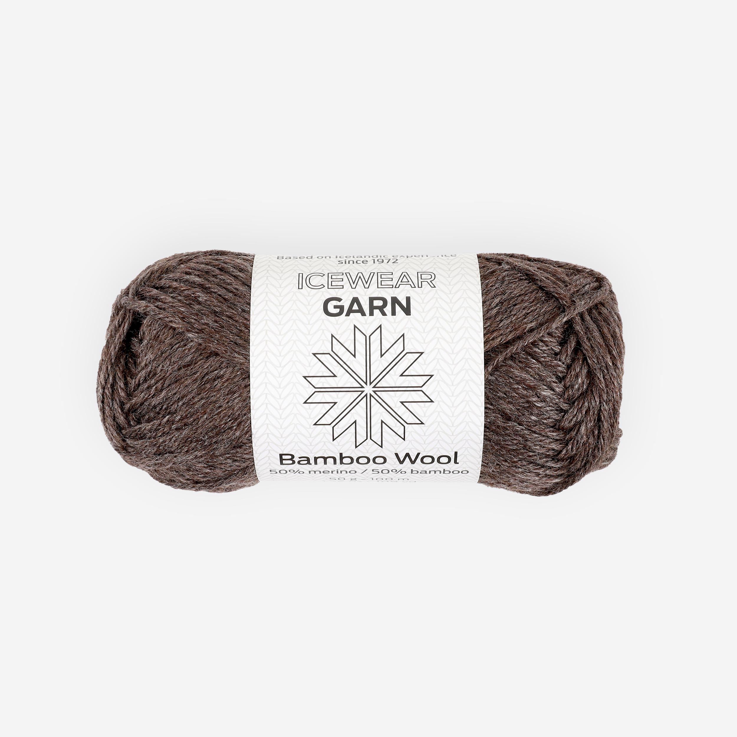 Bamboo-Wool Blend knitting yarn (Aran)