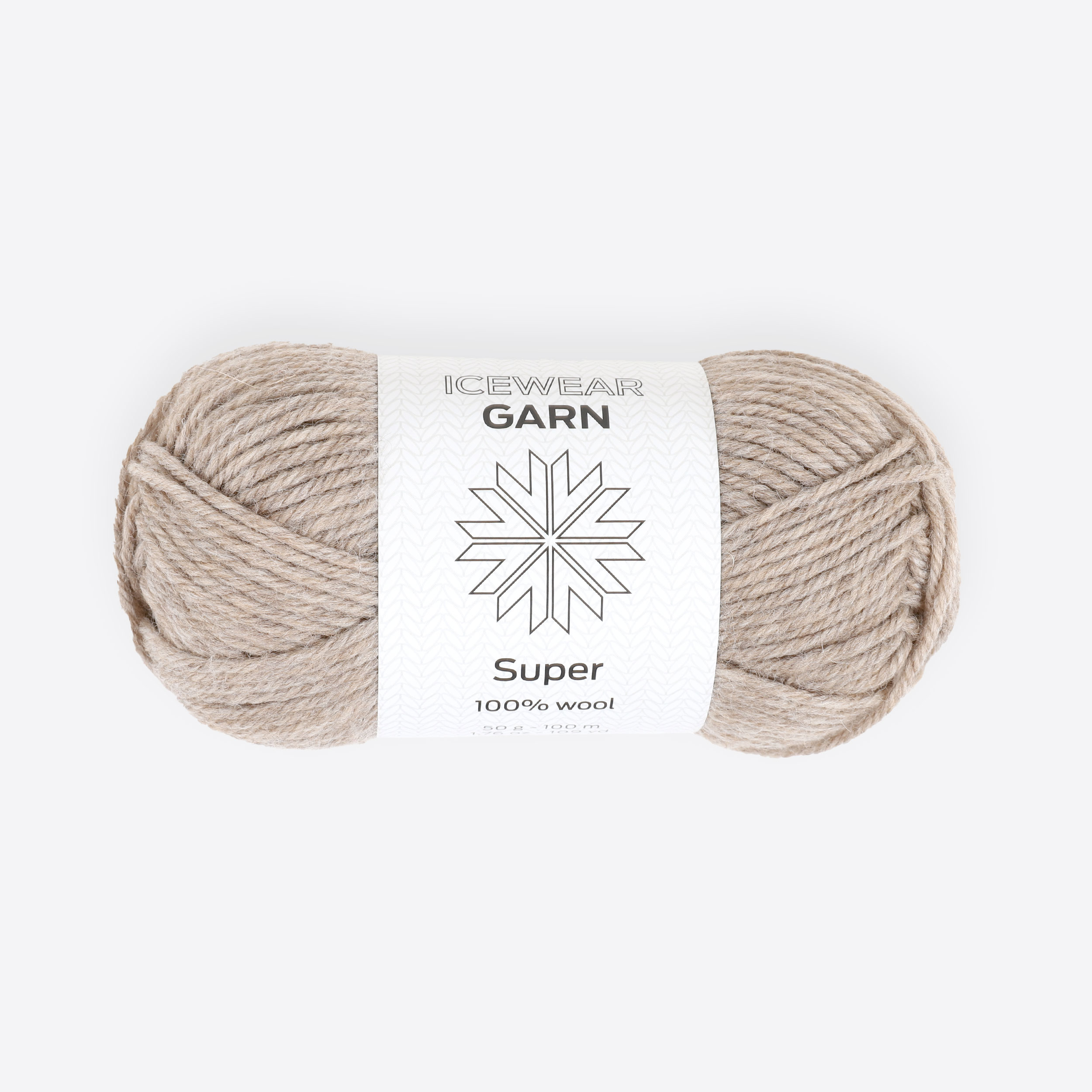 Super 100% wool knitting yarn (Aran)