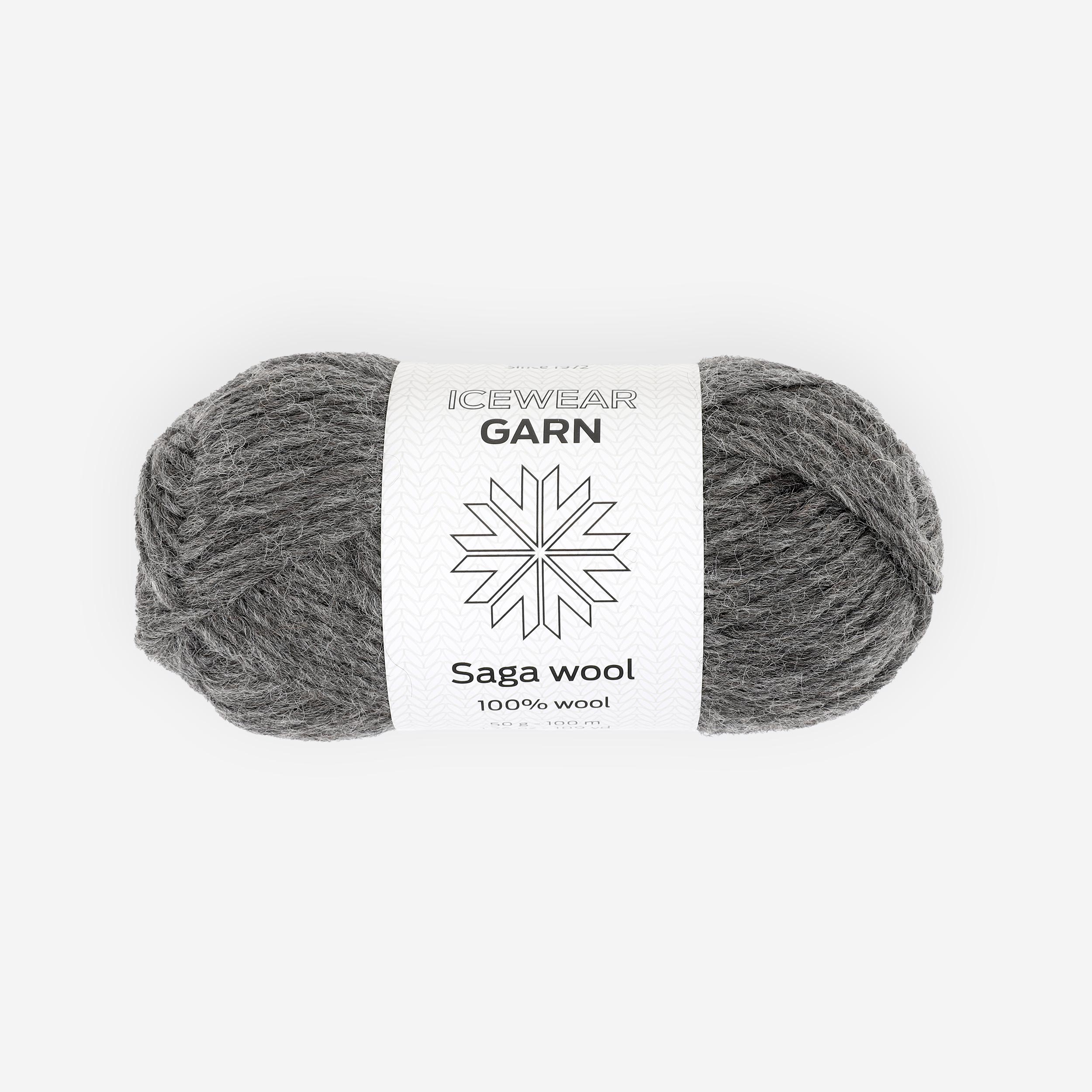 Saga-Wool 100% reines Wollgarn