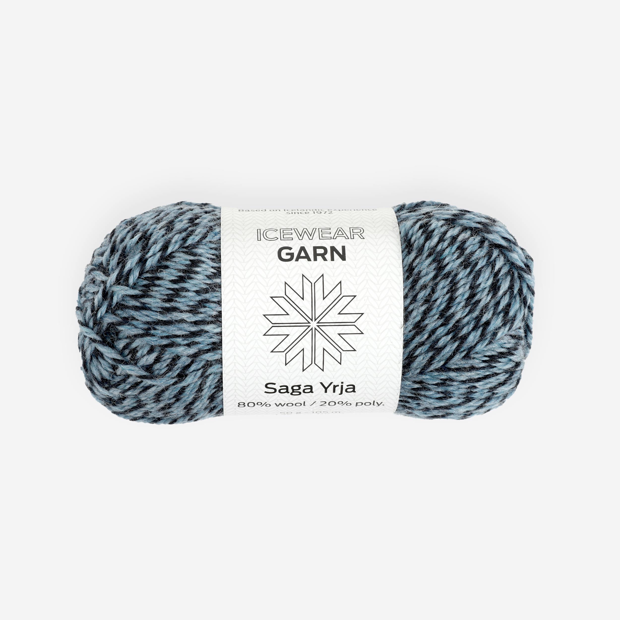 Saga-Yrja wool blend knitting yarn