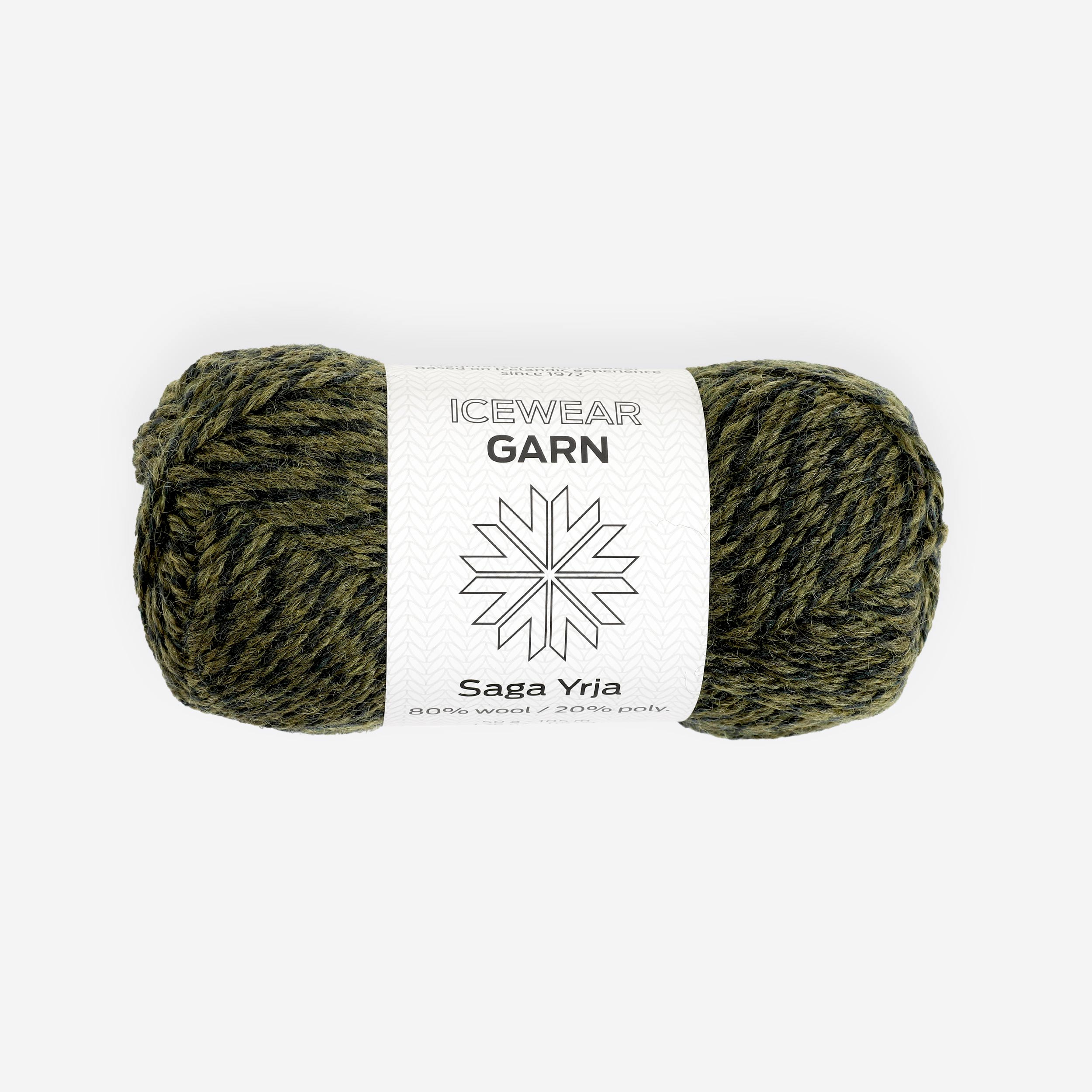 Saga-Yrja wool blend knitting yarn