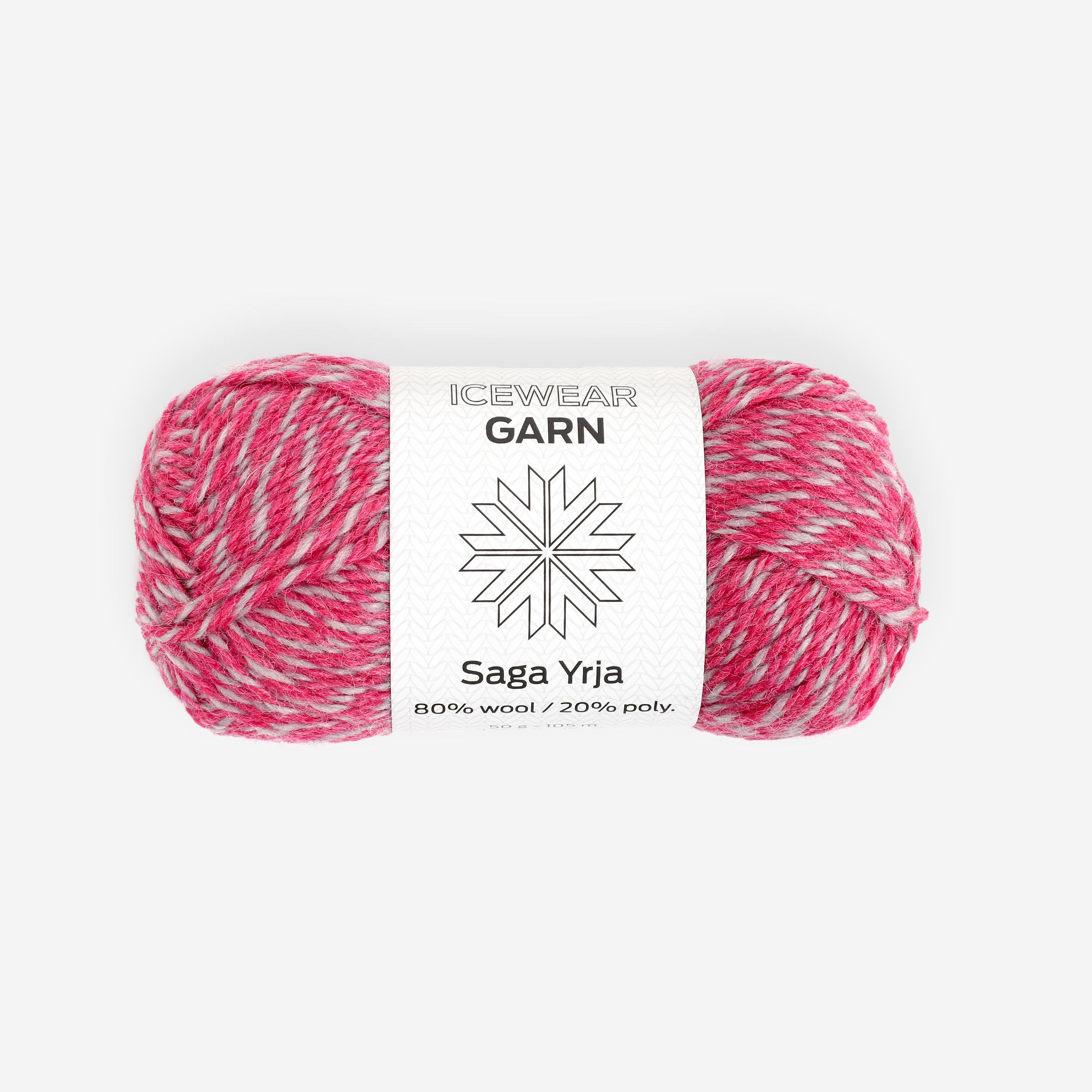 Saga-Yrja wool blend knitting yarn