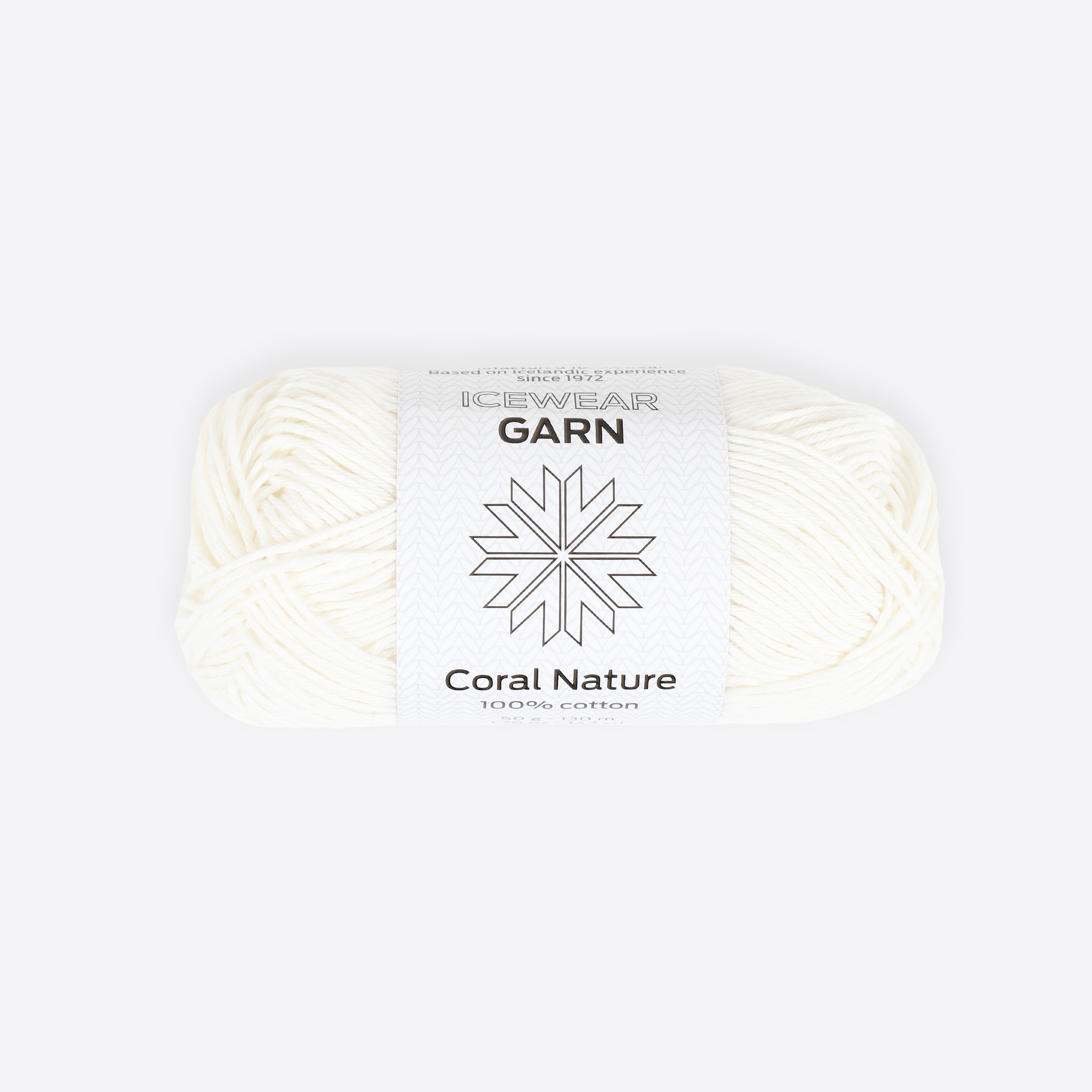 Coral-Nature cotton knitting yarn (Sport)