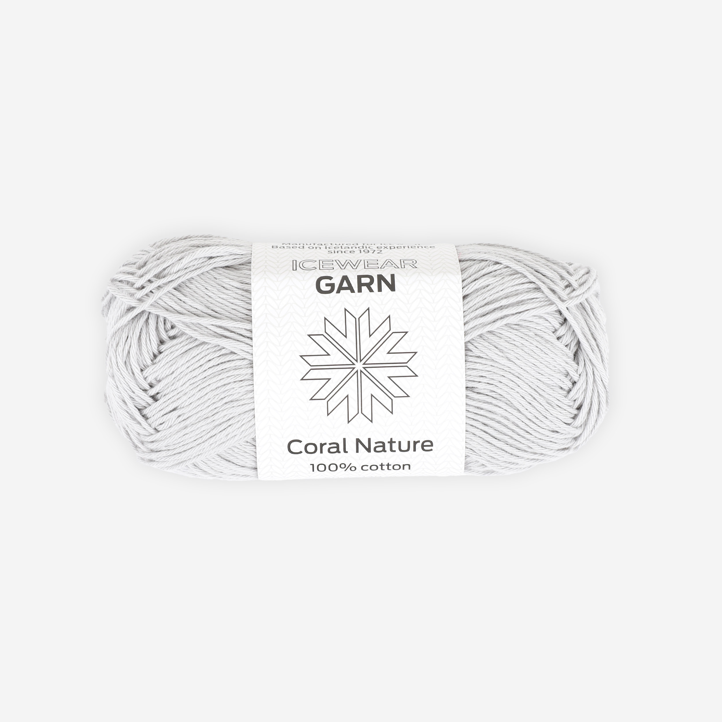 Coral-Nature cotton knitting yarn (Sport)
