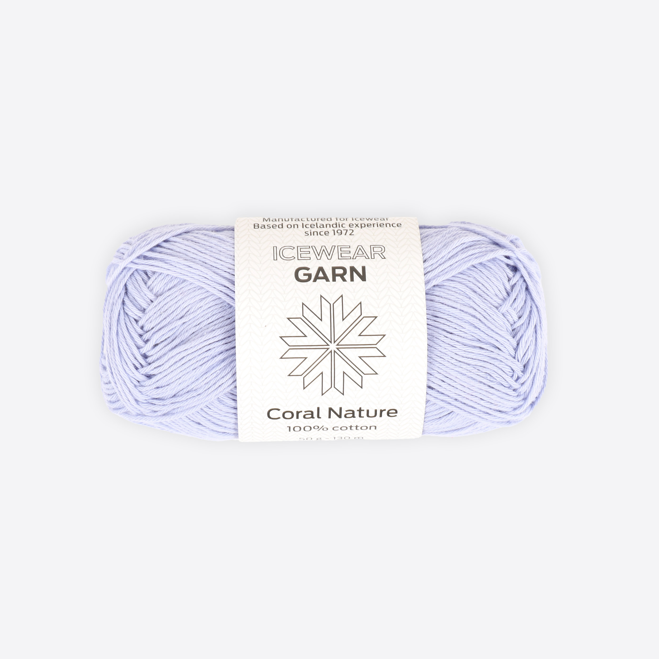 Coral-Nature cotton knitting yarn (Sport)