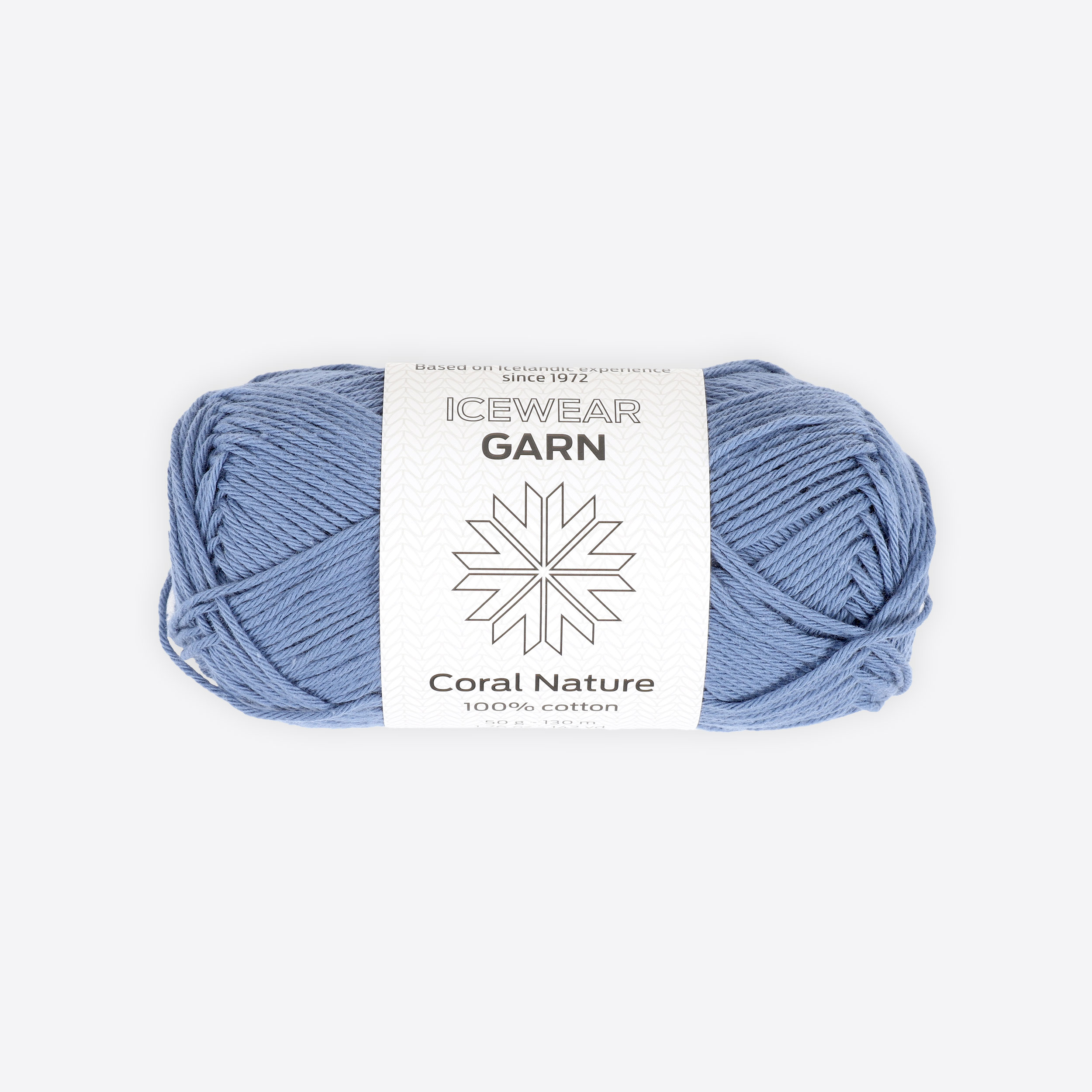Coral-Nature cotton knitting yarn (Sport)