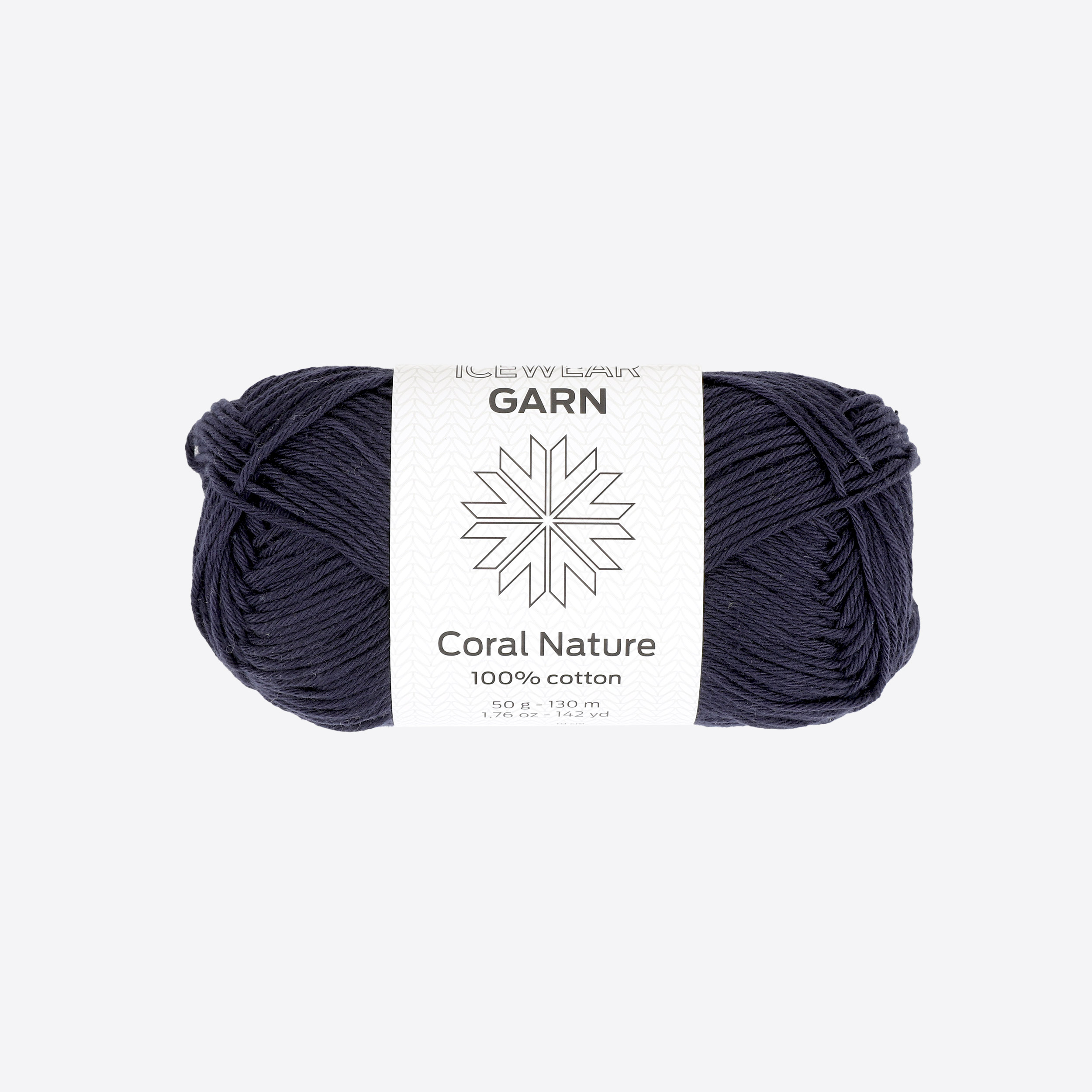 Coral-Nature cotton knitting yarn (Sport)