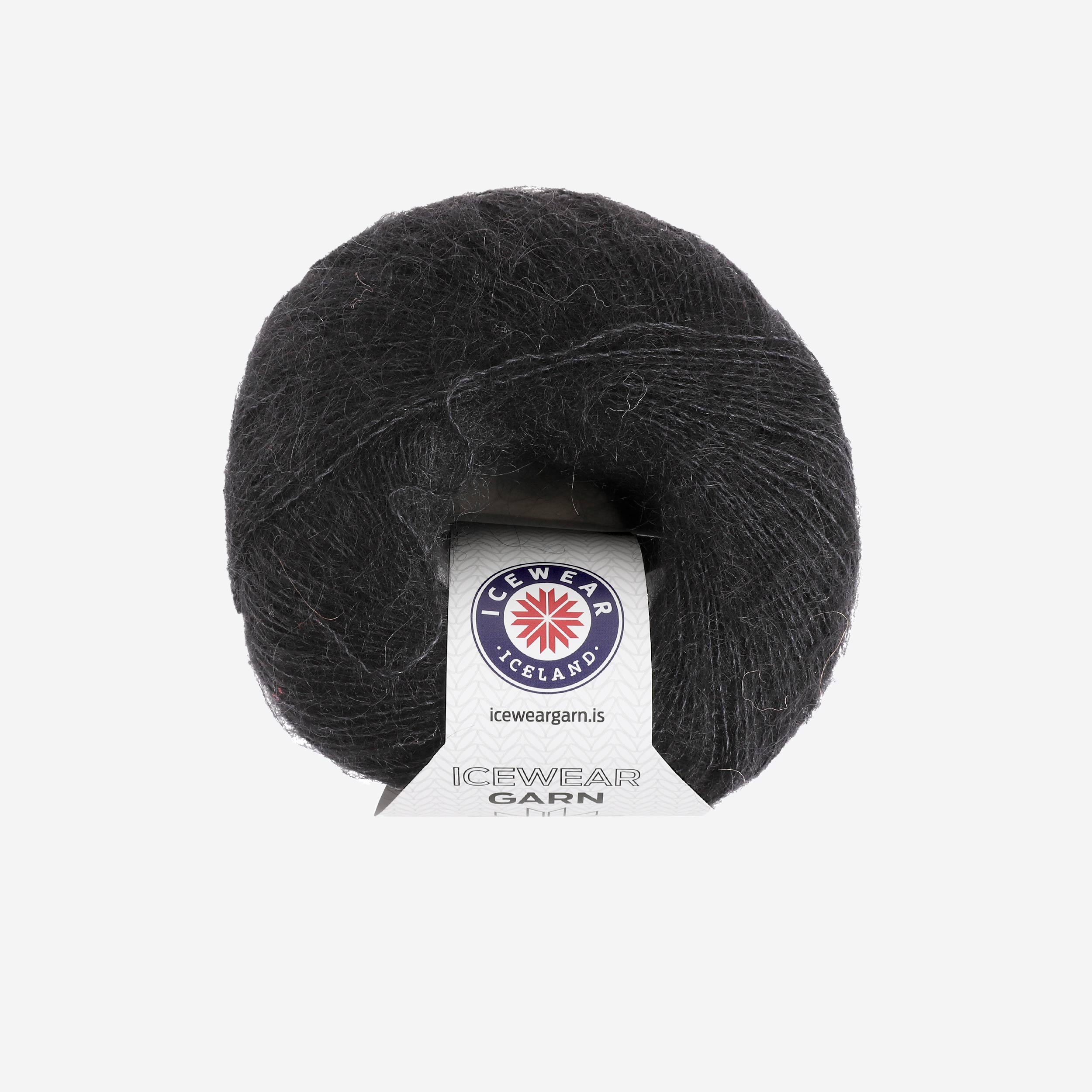 Mohair-Silk Fisband prjónagarn
