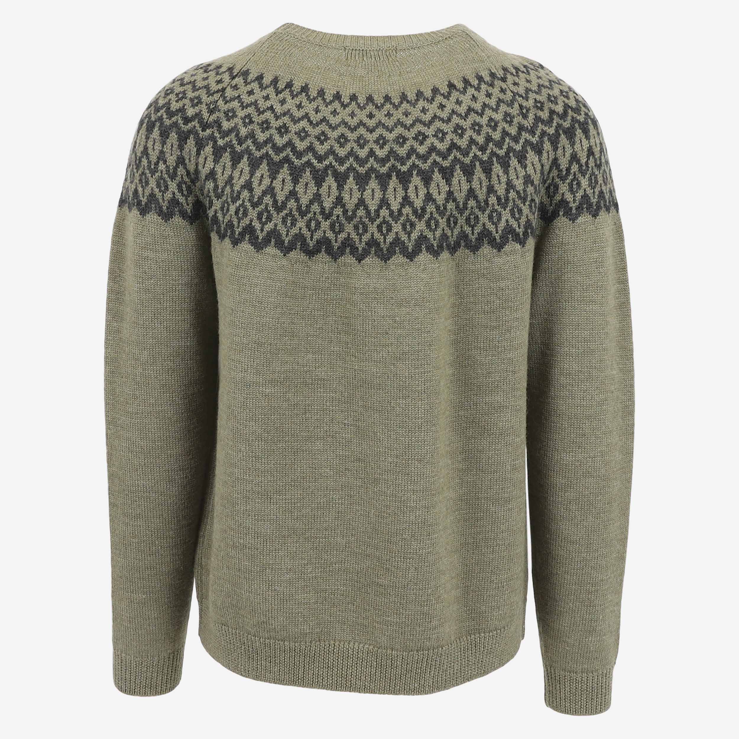 Ástmar merino mens Nordic knit sweater
