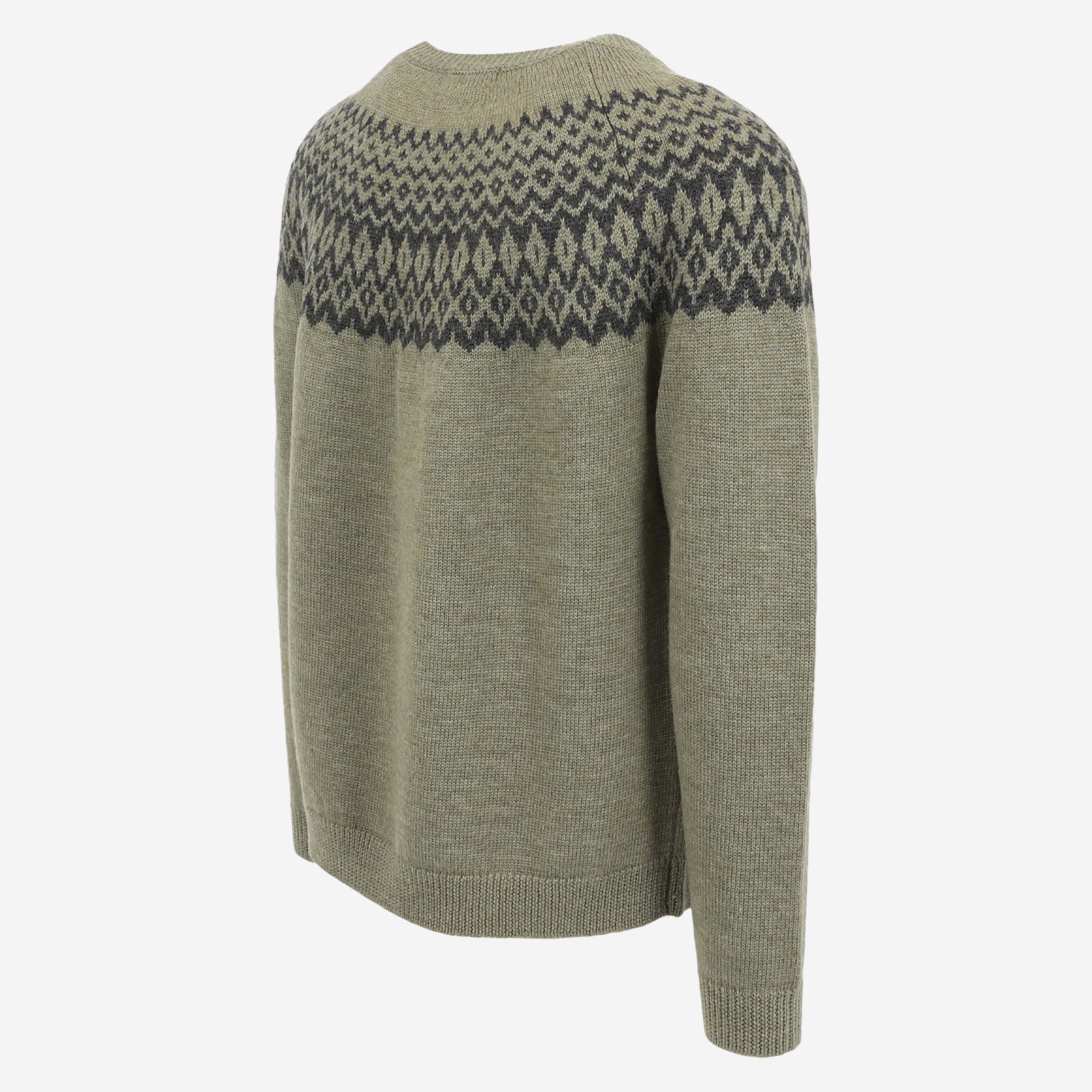 Ástmar merino mens Nordic knit sweater