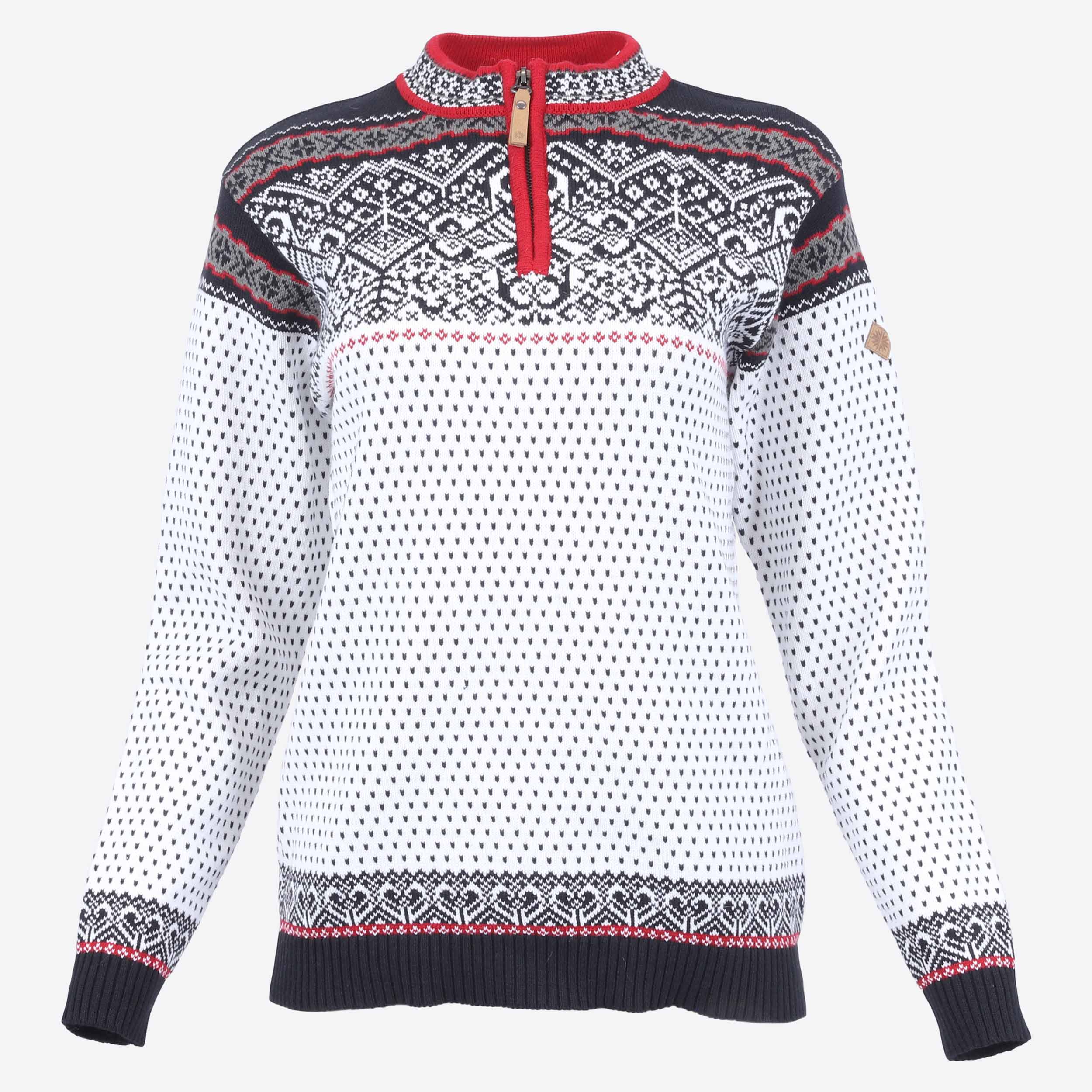 Baldur half-zip cotton sweater