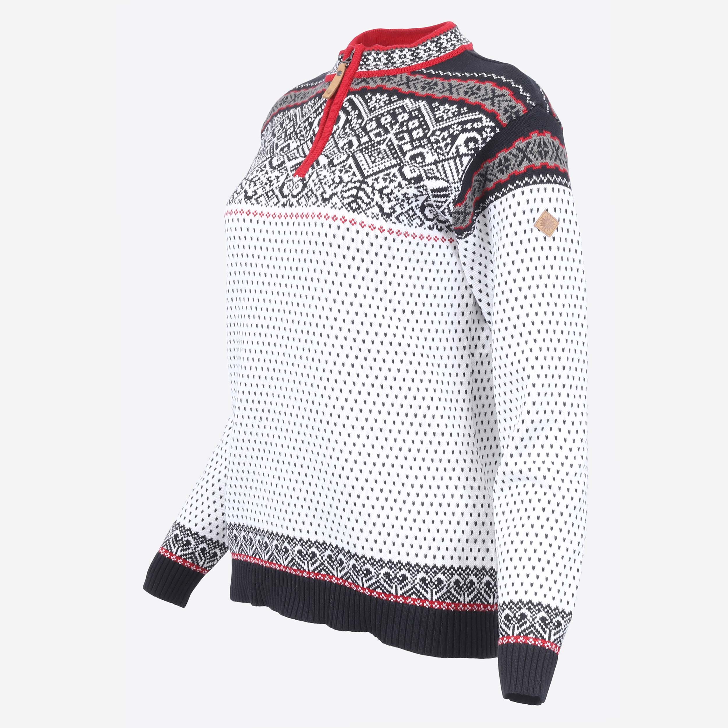 Baldur half-zip cotton sweater