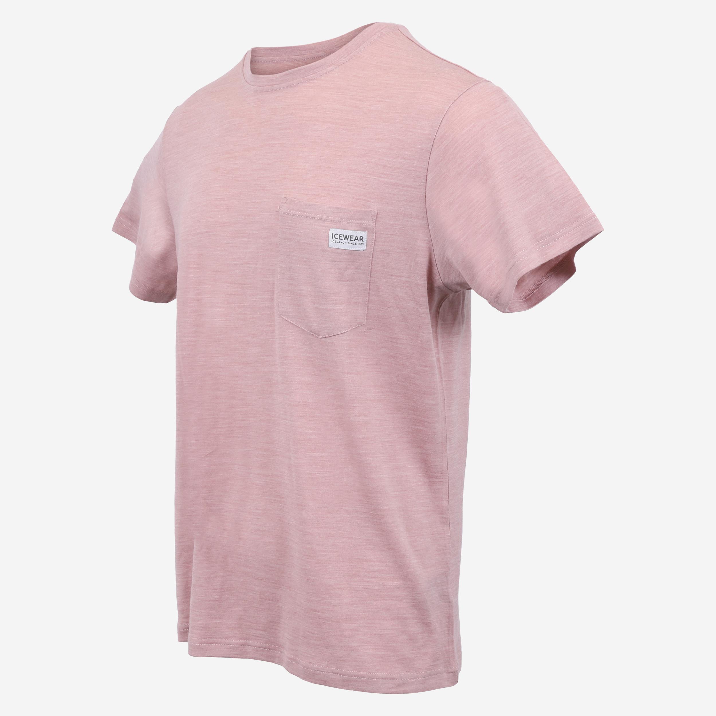 Langanes 美利诺羊毛竹纤维混纺轻薄T恤衫