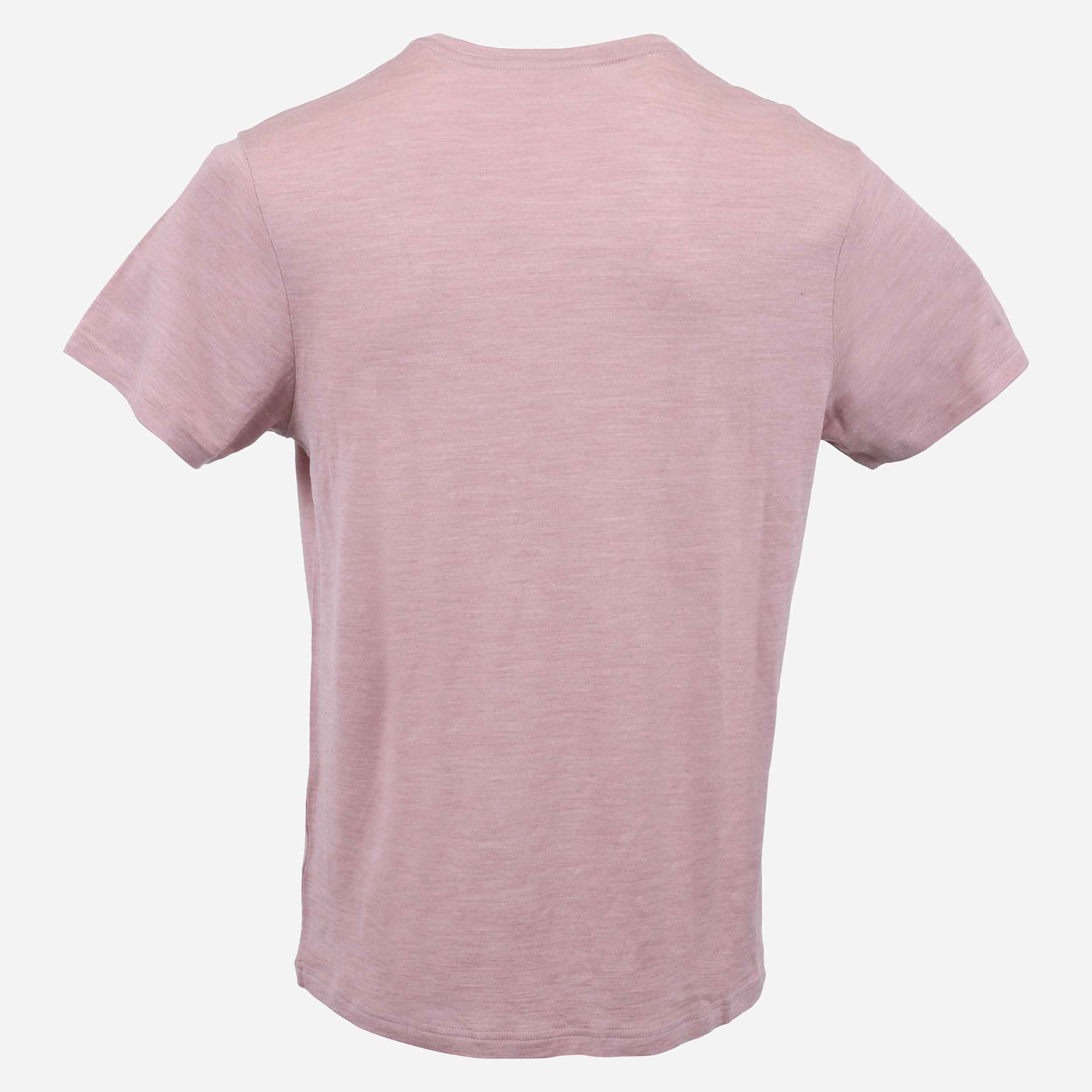 Langanes 美利诺羊毛竹纤维混纺轻薄T恤衫