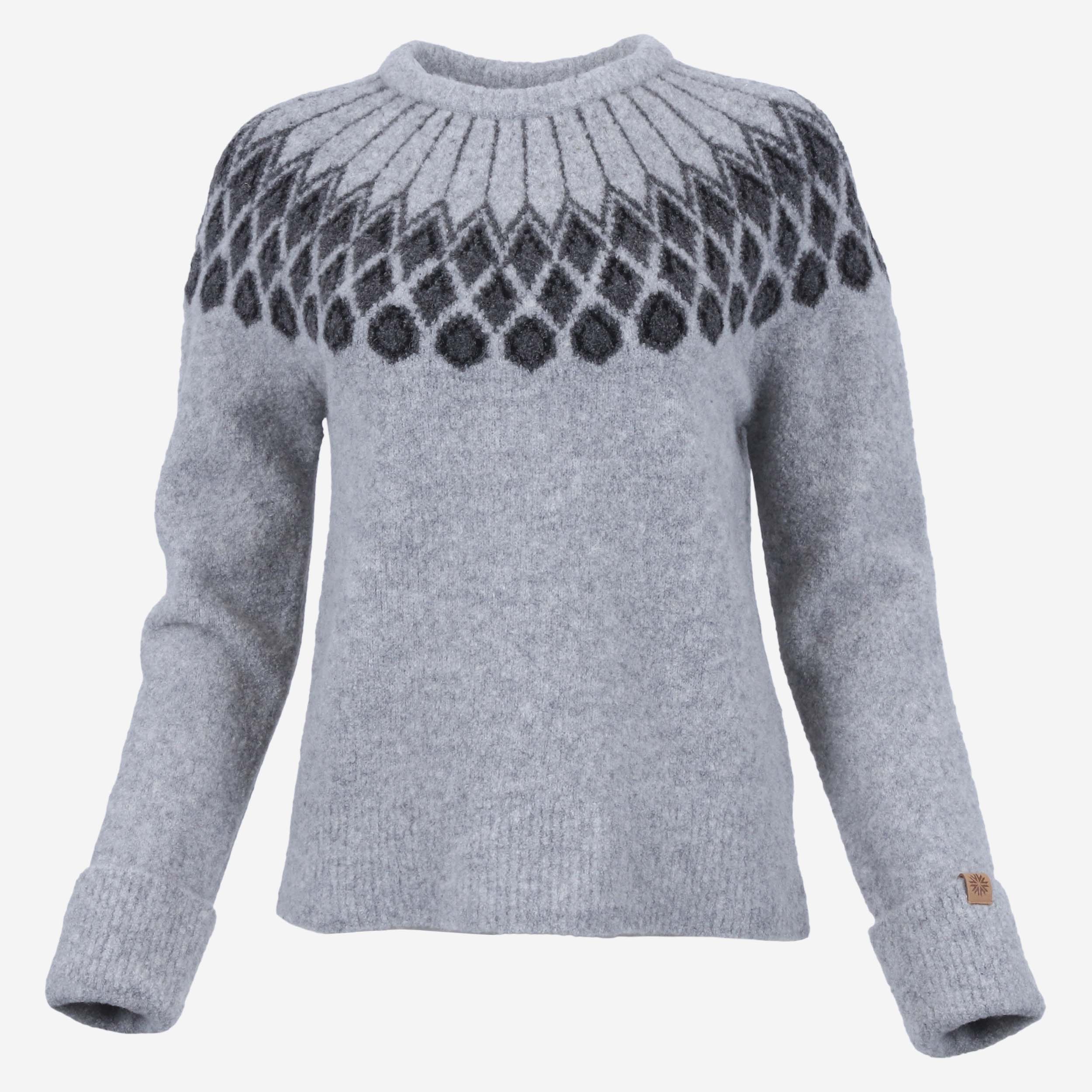 Þjórsárver Wollmischung Leichter Pullover